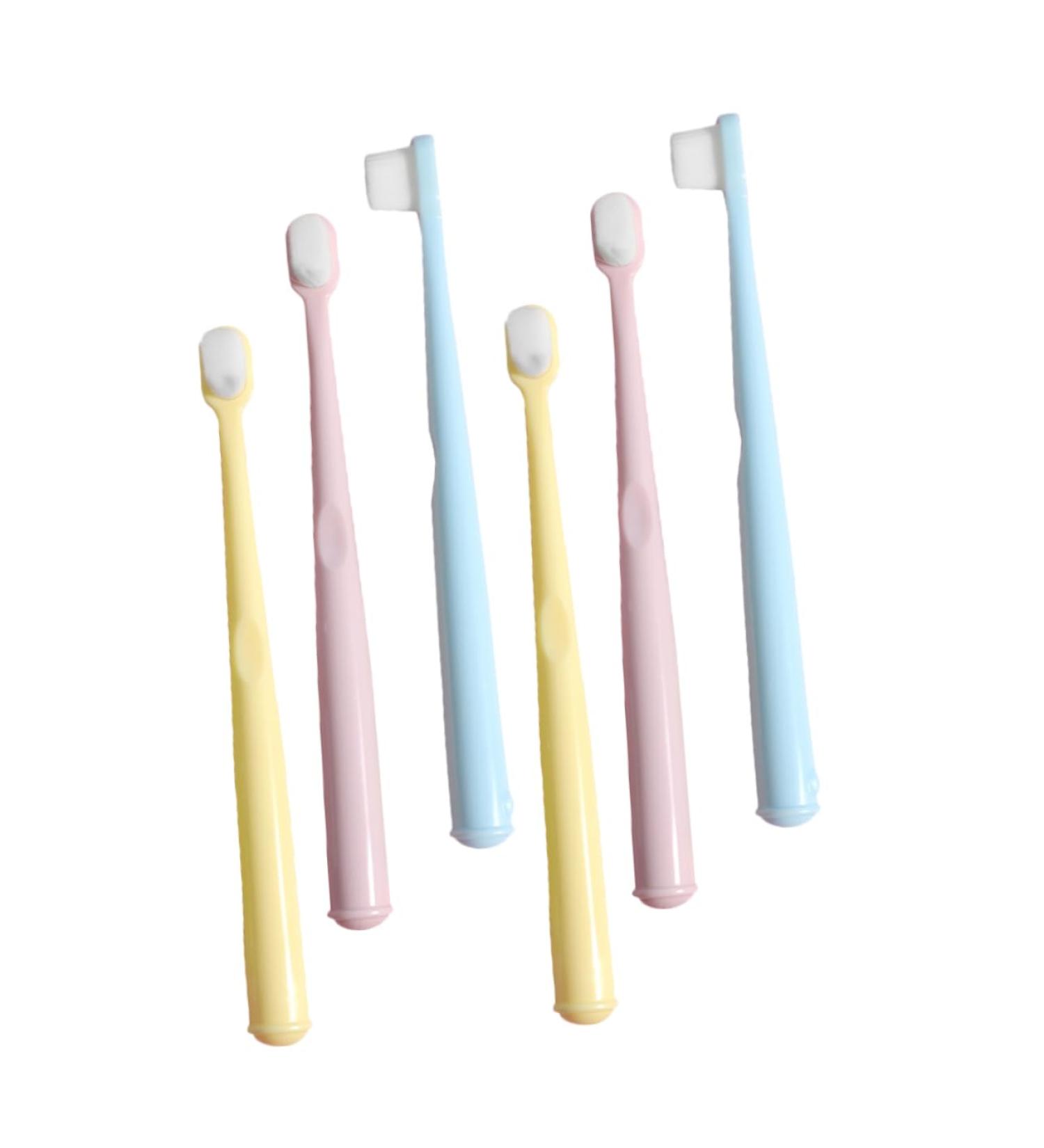 Coolhiya 6th Children's Travel Manual Toothbrush - Portable Toddler & Adult Toothbrush for Home Use - Buy Online on GoSupps.com