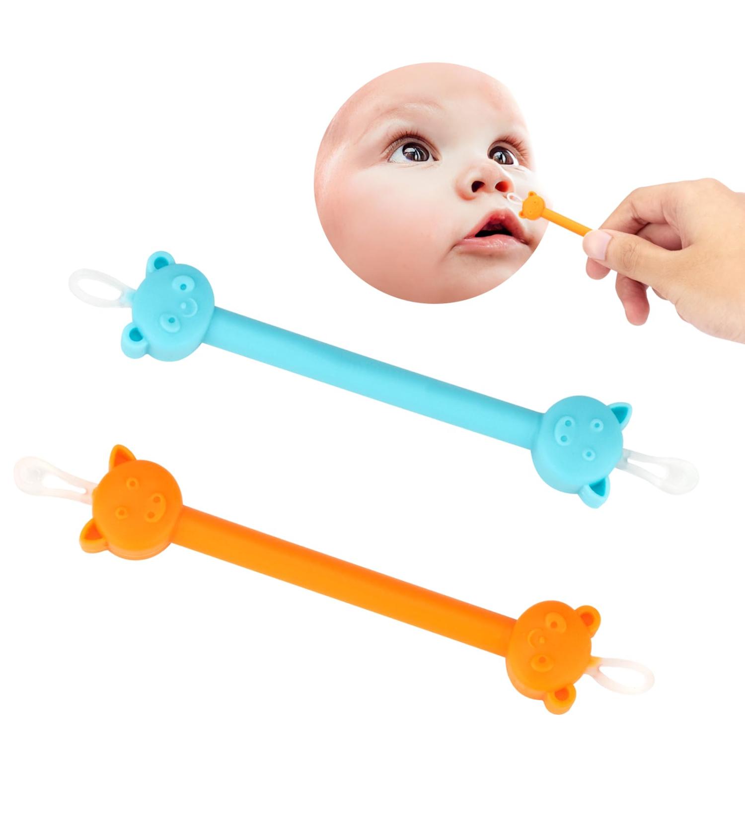 Qunlions Life Baby Nasal and Ear Cleaner - Safe 2 PC Set for Infants and Toddlers | Baby Shower Essential for Easy Snot and Earwax Removal - Buy Online on GoSupps.com