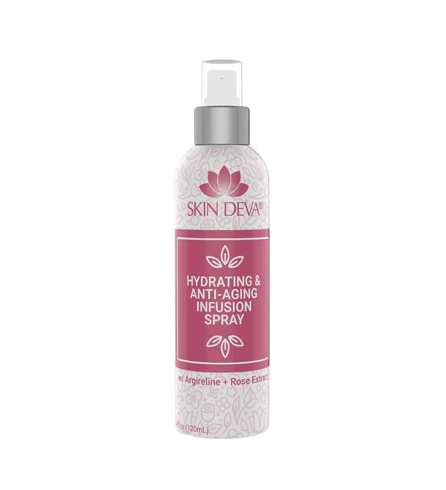 Facial Hydrating Spray with Argireline + HA & Rose ExtractEffective Hyaluronic Acid with Argirline Spray & Rose Extract - Facial Hydrating Natural Beauty Treatment Tightens Skin Fades Wrinkles & Fine