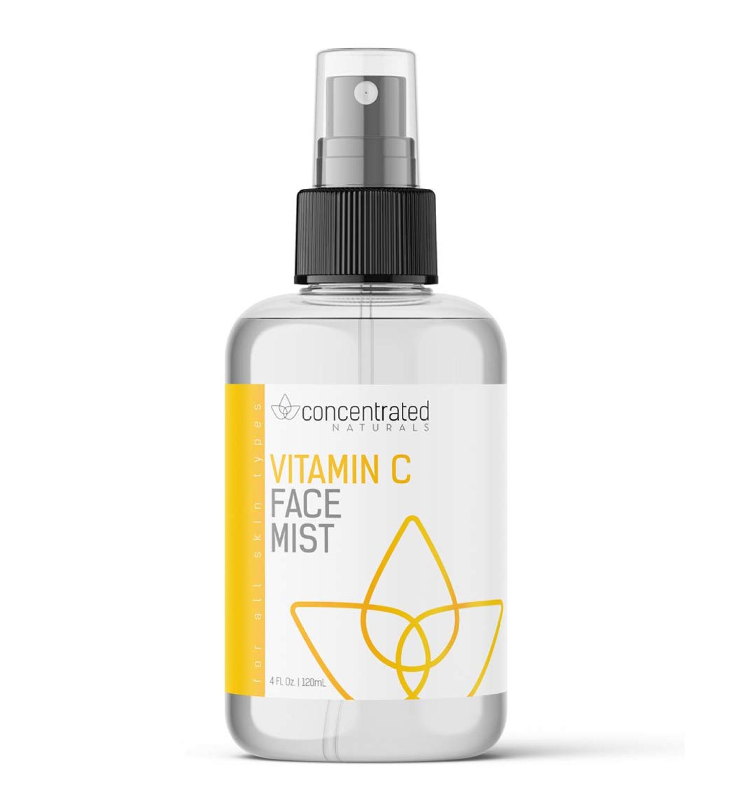 Vitamin C Glow Hydrating Anti-Aging Face Mist | Vita C Niacinamide Collagen & Peptides | Refresh & Brighten Skin | 4 fl oz - Buy Online on GoSupps.com