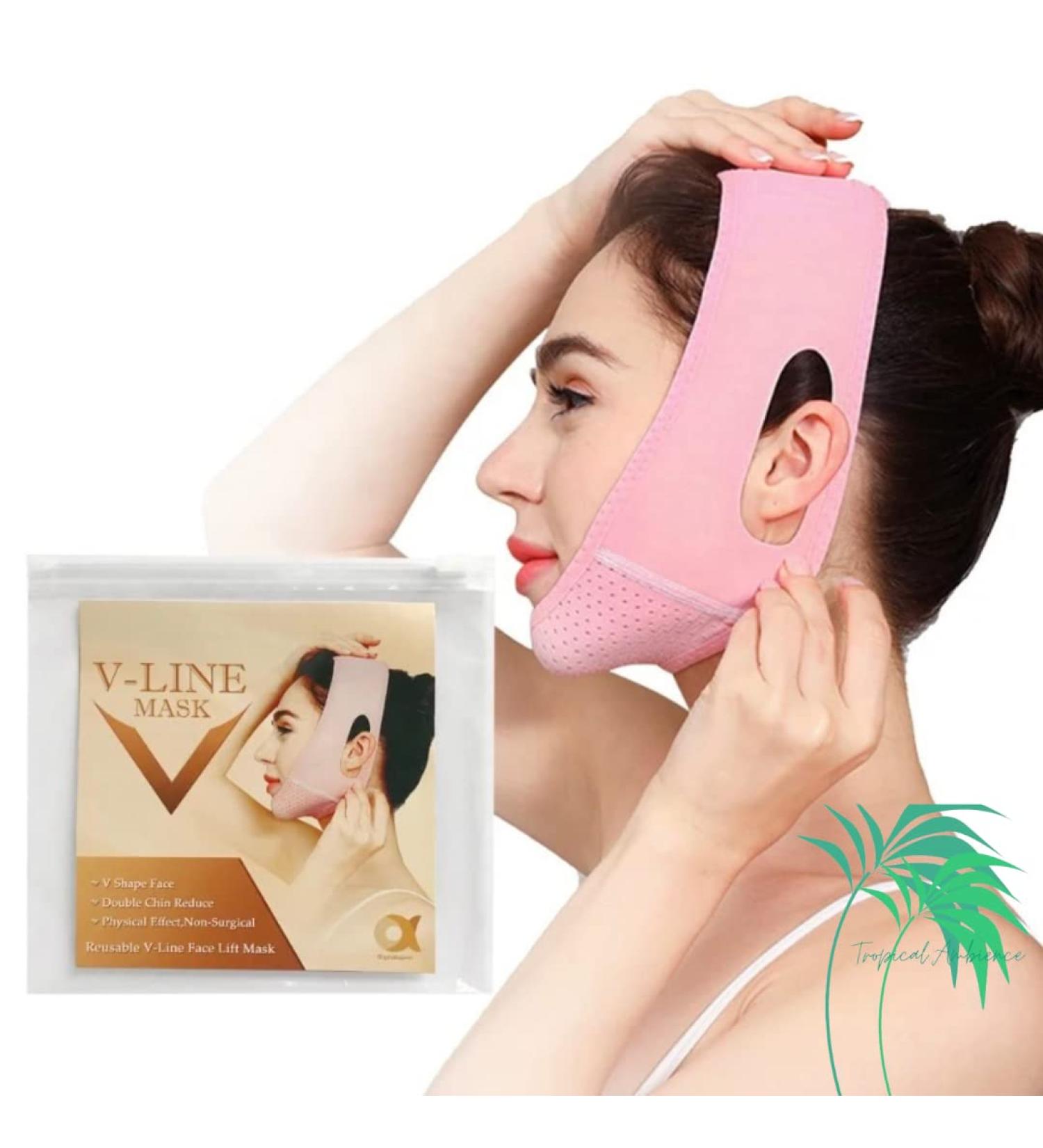 Tropical Ambience V Line Mask: Double Chin Reducer & Face Lifting Belt - Buy Online on GoSupps.com