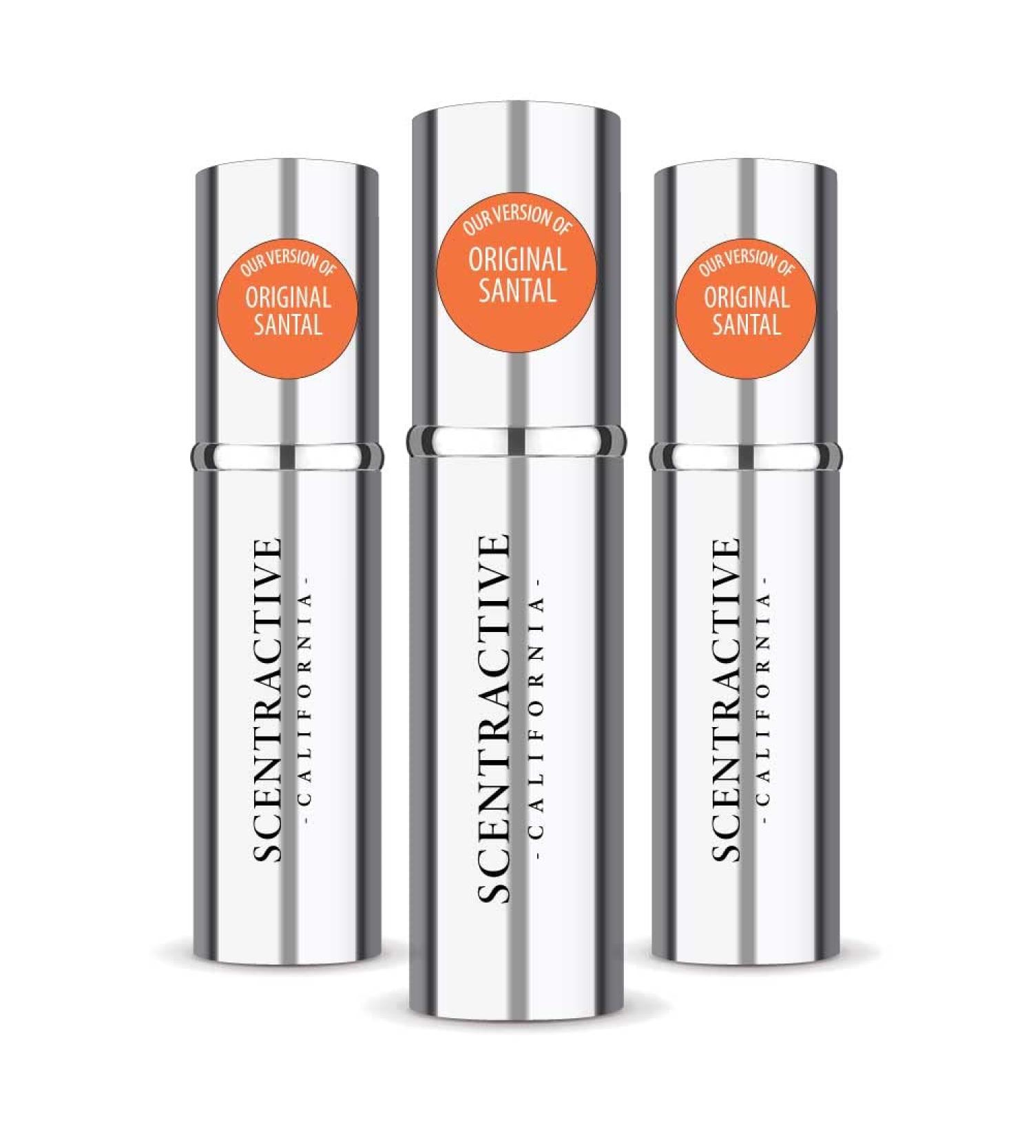 CA Perfume Impression of Original Santal For Men Replica Version Fragrance Dupes Concentrated Long Lasting Eau de Parfum Spray Refillable Atomizer Bottle 0.17 Fl Oz/5ml-X3 CRT ORIGINAL SANTAL IMPRESSION 0.51 Fl Oz (Pack of 1) - Buy Online on GoSupps.com