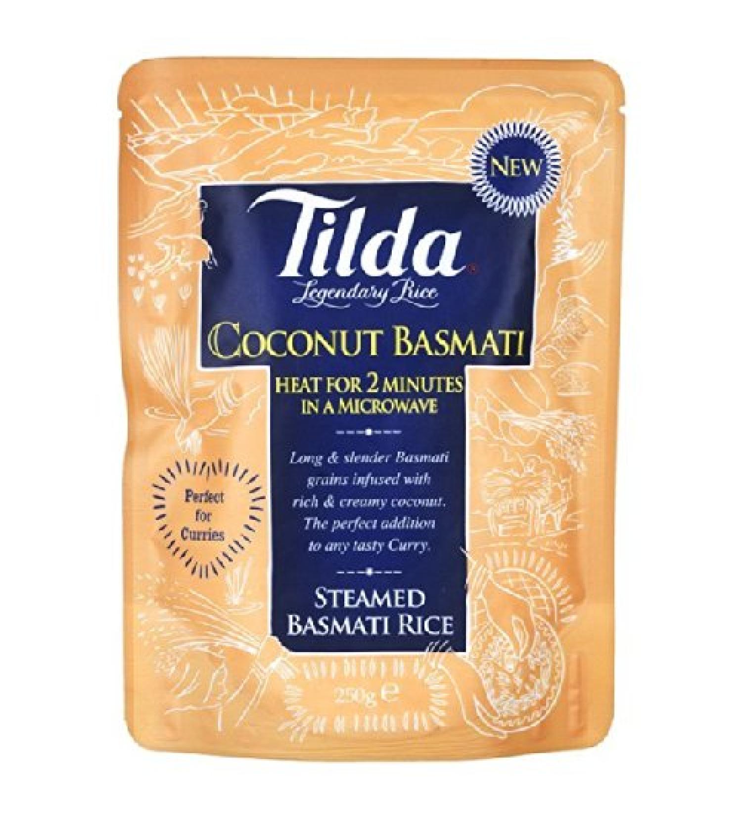 Tilda Tilda Steamed Basmati Coconut 250g