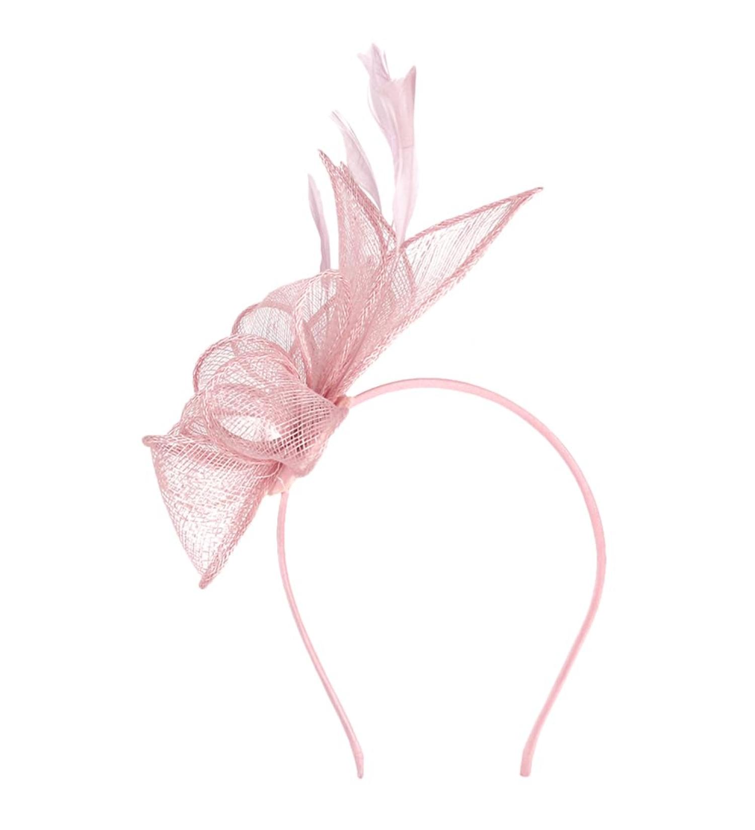 FRCOLOR Cocktail Party Hat Hair Barrettes for Women Fascinator Party Headpiece Tea Party Hat Fascinators for Women Hair Ties for Women Womens Fascinators Women's Abs Hat Clip Charming Pink 22X18X5CM Pink - Buy Online on GoSupps.com