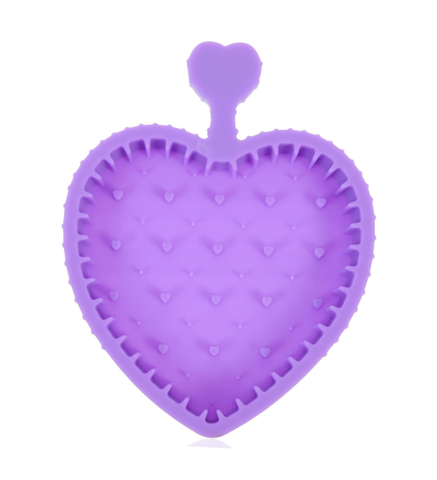 DRESSOOS Makeup Brush Cleaning Pad Gloves for Cleaning Beauty Brush Cleaning Bowl Cleaning Tools Cosmetic Limpiador De Brochas De Maquillaje Makeup Tools Cleaner Silica Gel Foldable Purple 12x9cm Purple - Buy Online on GoSupps.com