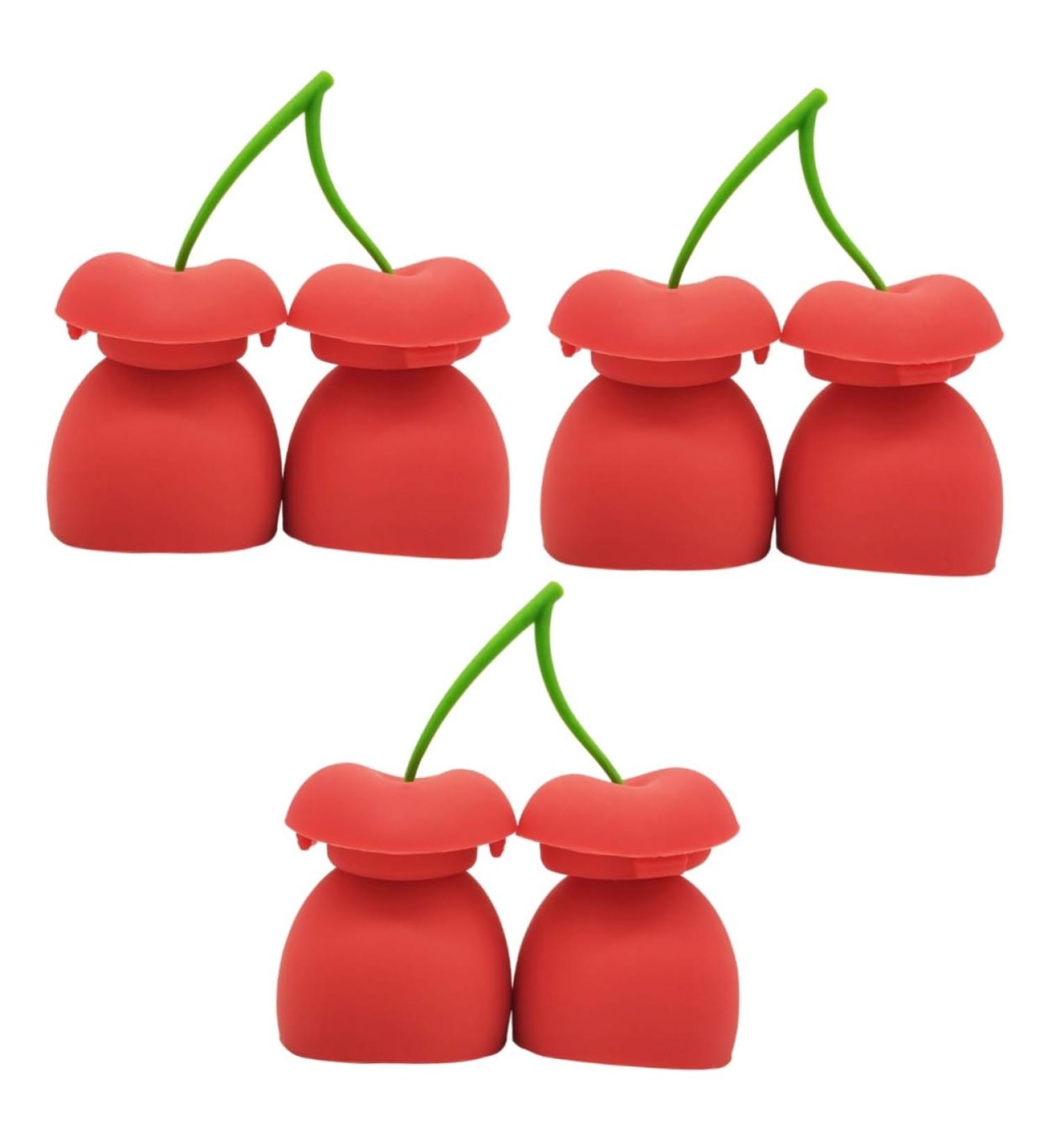 Angoily 3pi ces Appareil De Repulpage Des L vres Outil Beaut Forme Cerise Am liorateur De Volume Pour L vres Pratique Et Portable mediumx3pcs rougex3pcs - Buy Online on GoSupps.com