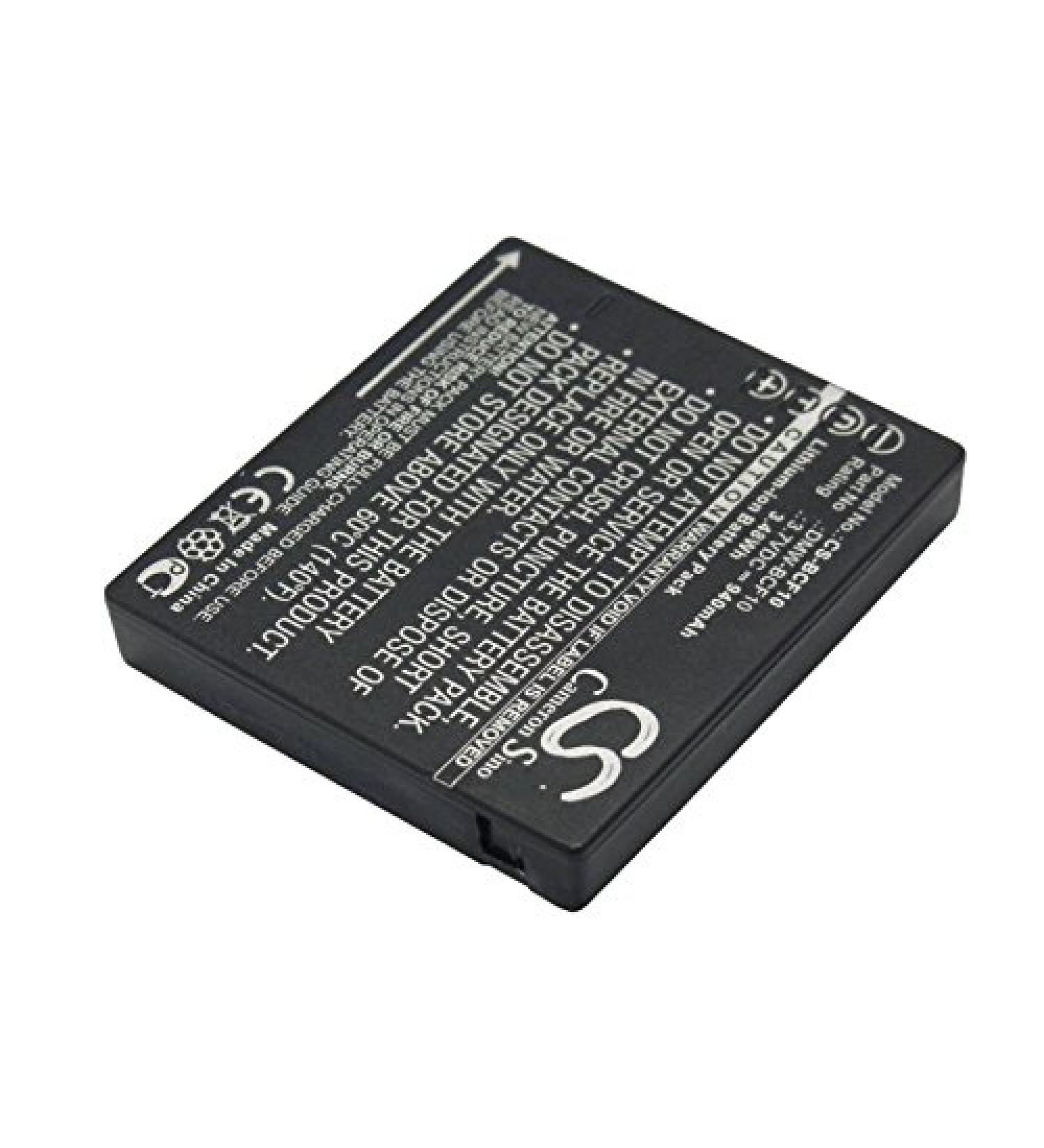 WIGOR Battery Replacement for Panasonic DMW-BCF10E | Compatible with Lumix DMC-FX40 Series | International Shipping Available - Buy Online on GoSupps.com