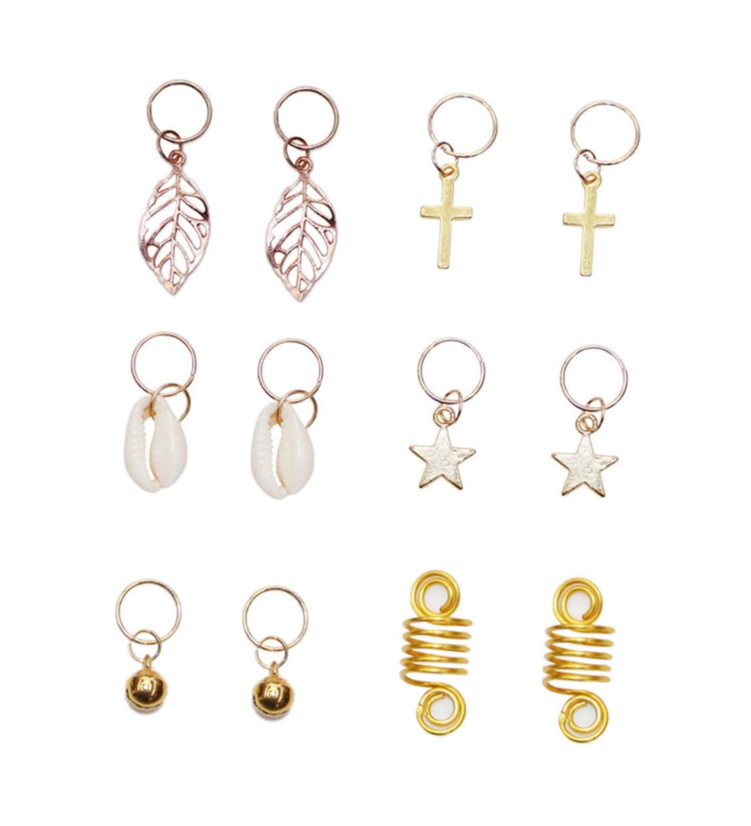 Didiseaon 1 Hair Extension Ring Hair Jewelry Rings Arm Makeup Cleaner Hair Accessories for Braids Metal Hair Claw Clips Hair Braid Rings Hair Clip Hair Headdress To Weave Wig - Buy Online on GoSupps.com