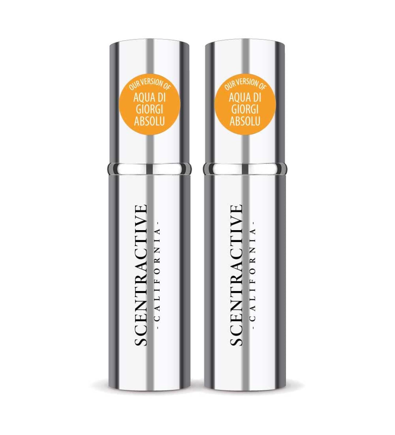 CA Perfume Impression of Aqua Di Giorgi Absolu For Men Replica Version Fragrance Dupes Concentrated Long Lasting Eau de Parfum Spray Refillable Atomizer Bottle 0.17 Fl Oz/5ml-X2 ARMN AQUA DI GIORGI ABSOLU IMPRESSION 0.34 Fl Oz (Pack of 1) - Buy Online on GoSupps.com