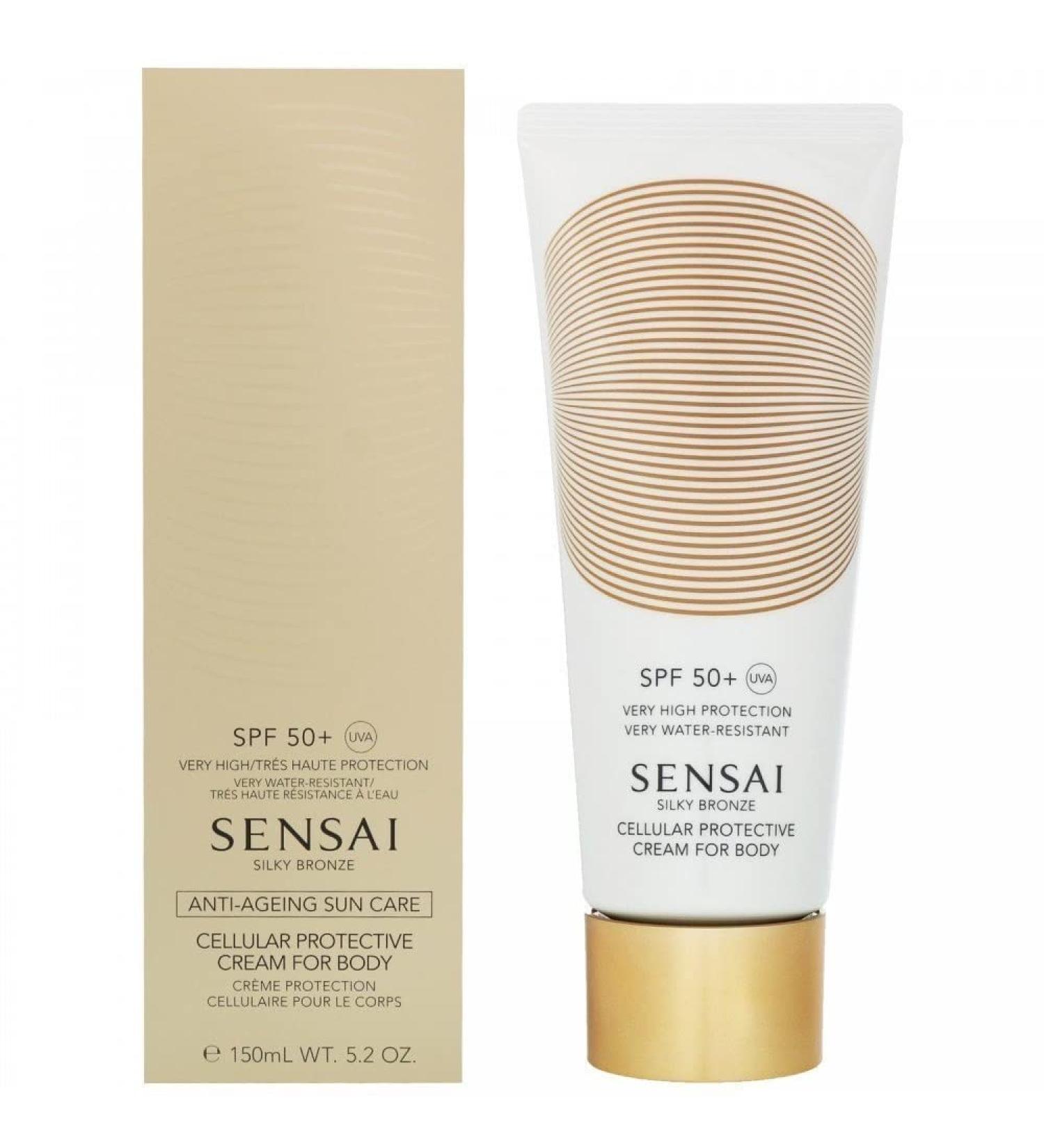 SENSAI CELLULAR PROTECTIVE Body Cream SPF 50+ 150ml | Best International Shipping & Skincare Protection - Buy Online on GoSupps.com
