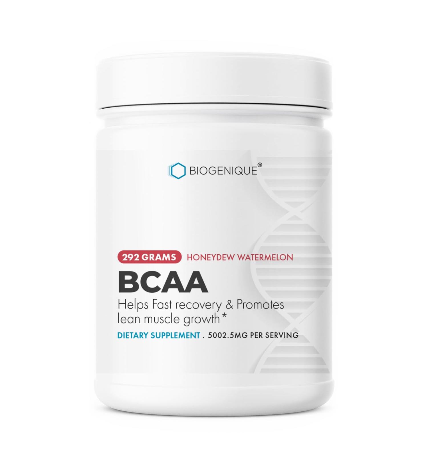 BCAA Powder - Honeydew Watermelon | Post Workout Muscle Recovery 4g BCAAs 2:1:1 | Vegan Non-GMO Gluten Free | Made in USA - Buy Online on GoSupps.com