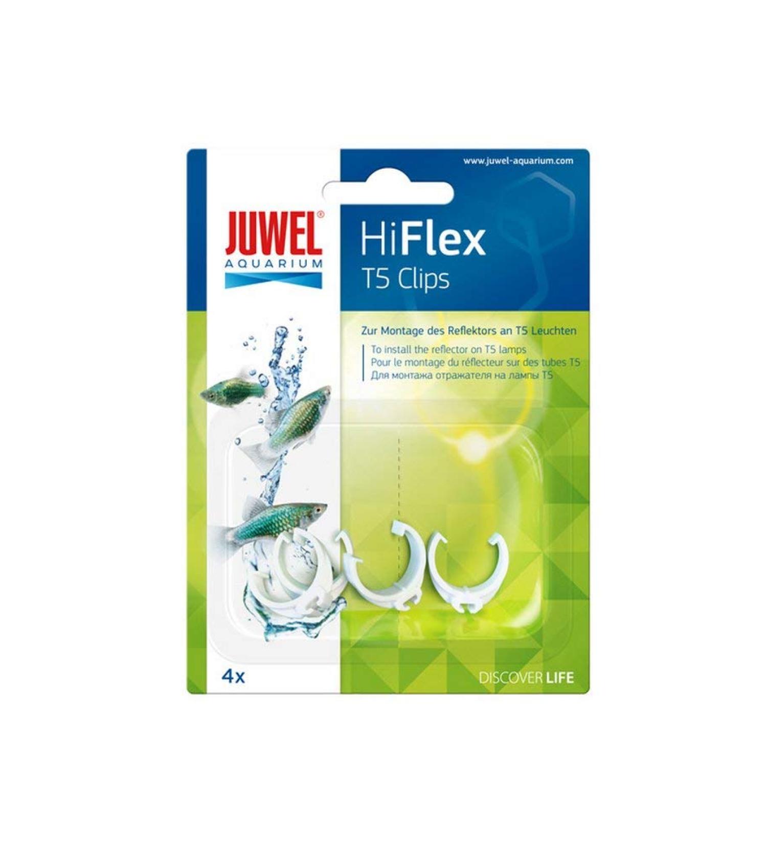 Juwel HiFlex t5 Reflector Clips for Aquarium (Set of 4