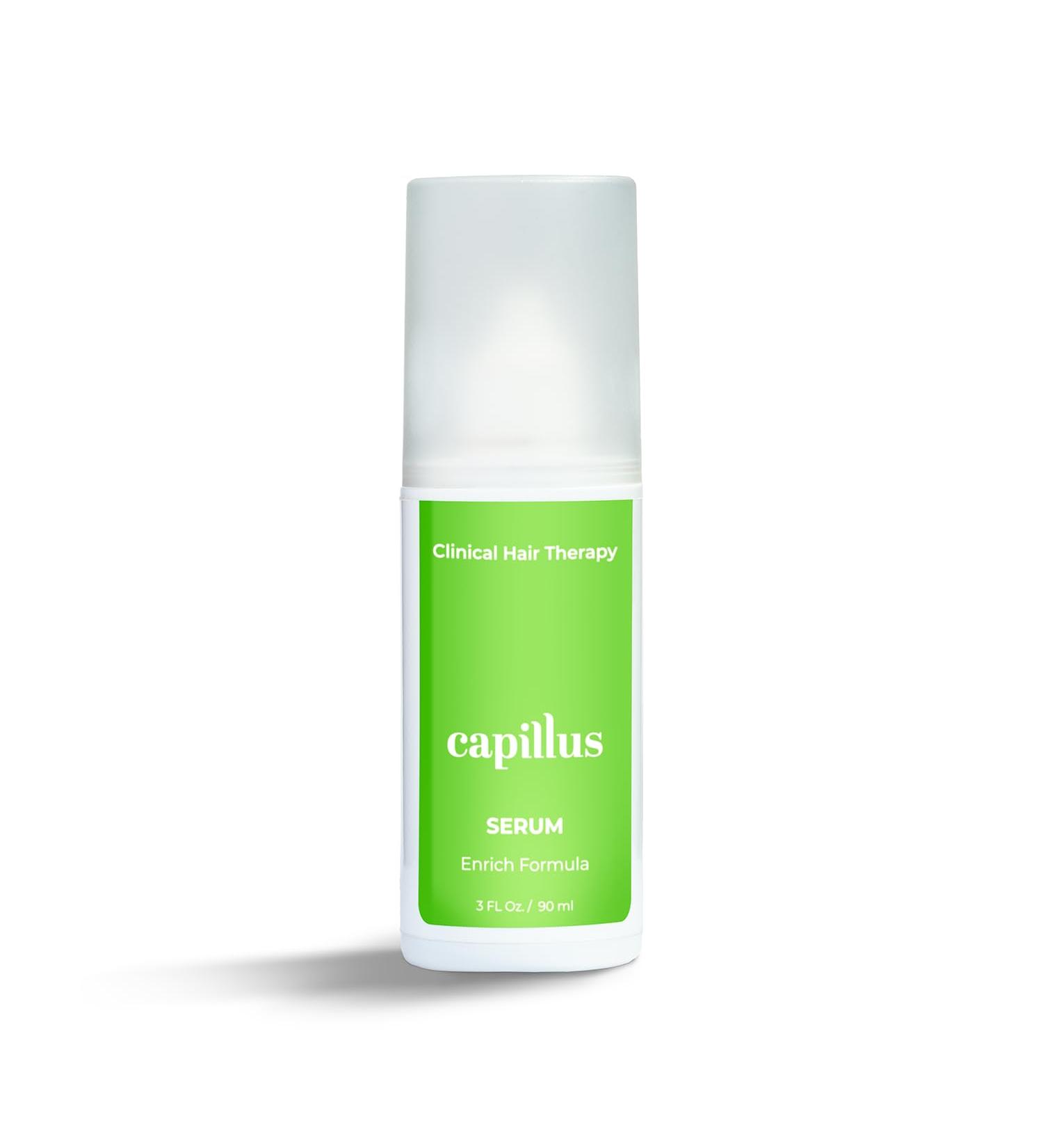 Capillus Enrich Serum | Effective Hair Growth & Regrowth for Thinning Hair | Castor Oil & Cinnamon Extract - Buy Online on GoSupps.com