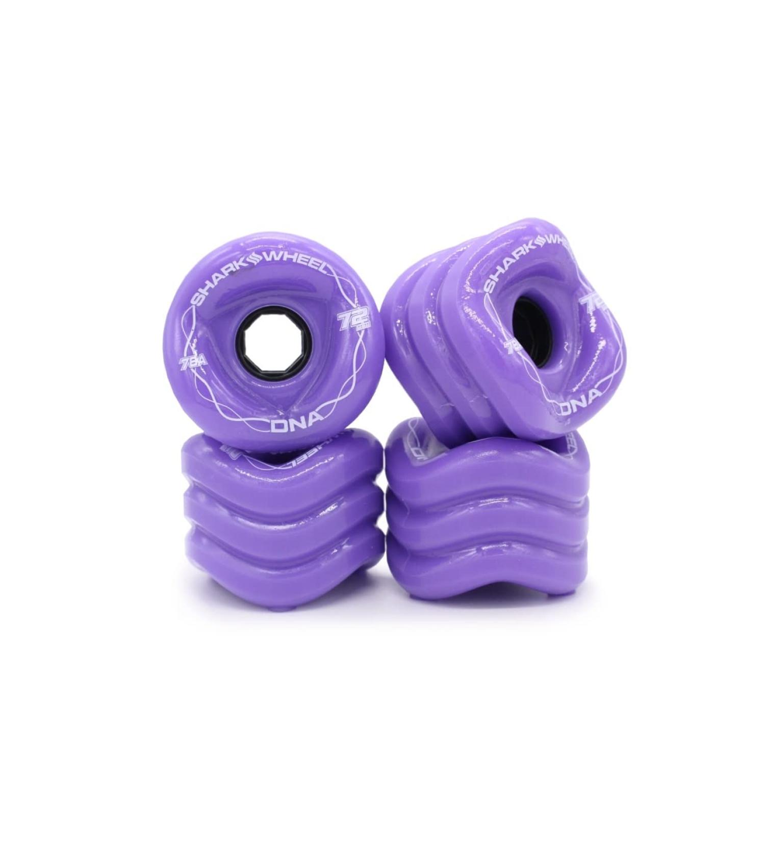 Shark Wheel 72mm 78a Longboard Cruising Wheels DNA Formula