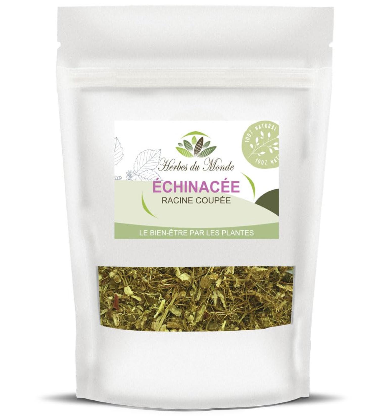  Herbes du Monde Herbes du Monde - Purple Echinacea with Cut Roots - 100 g - Buy Online on GoSupps.com