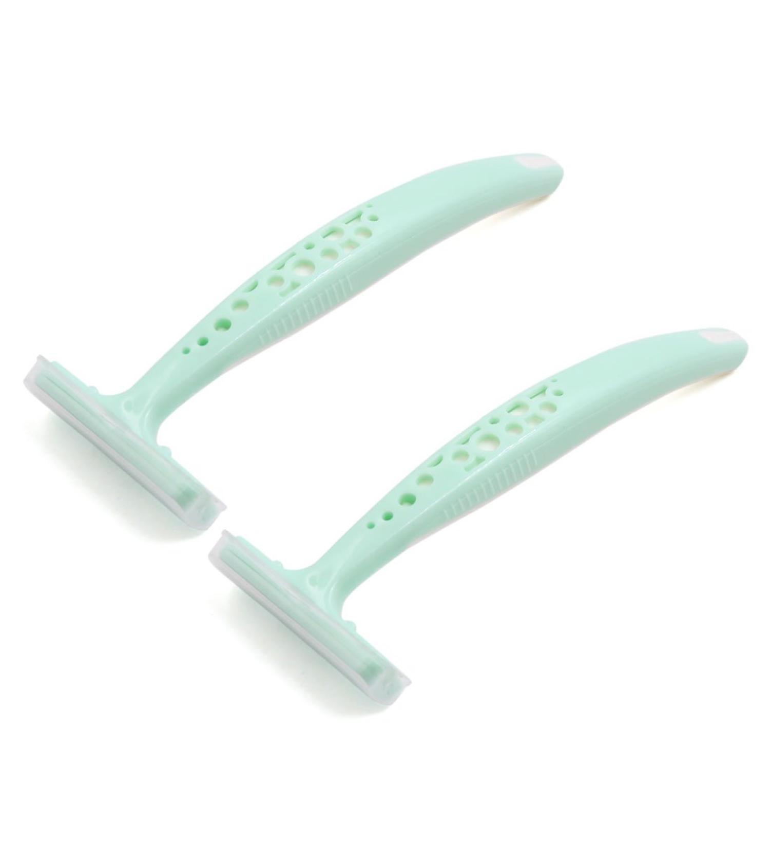Ruilogod 2pcs Women Hair Epilator & Shaver Razor - Armpit Legs & Hand Hair Removal Tool - International Shipping Available - Buy Online on GoSupps.com