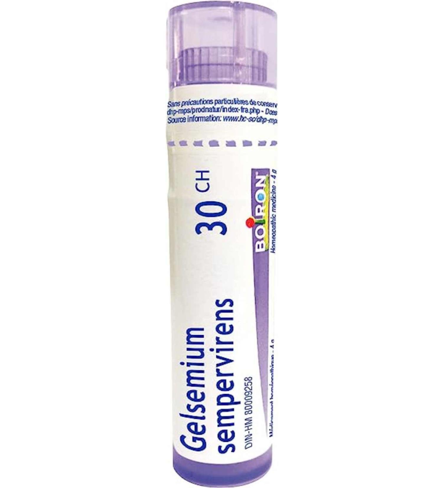 Gelsemium Sempervirens 30ch Boiron Homeopathic Medicine 4 g (Pack of 1) - Buy Online on GoSupps.com
