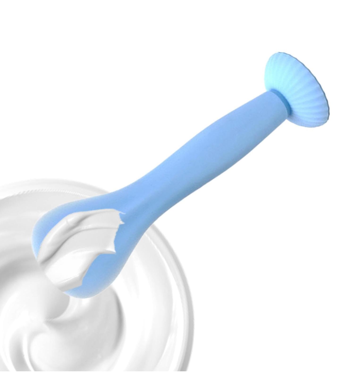 Geteawily Diaper Cream Spatula | Soft Silicone Butt Paste Applicator | Baby Butt Brush with Suction Base for Girls Boys - Buy Online on GoSupps.com