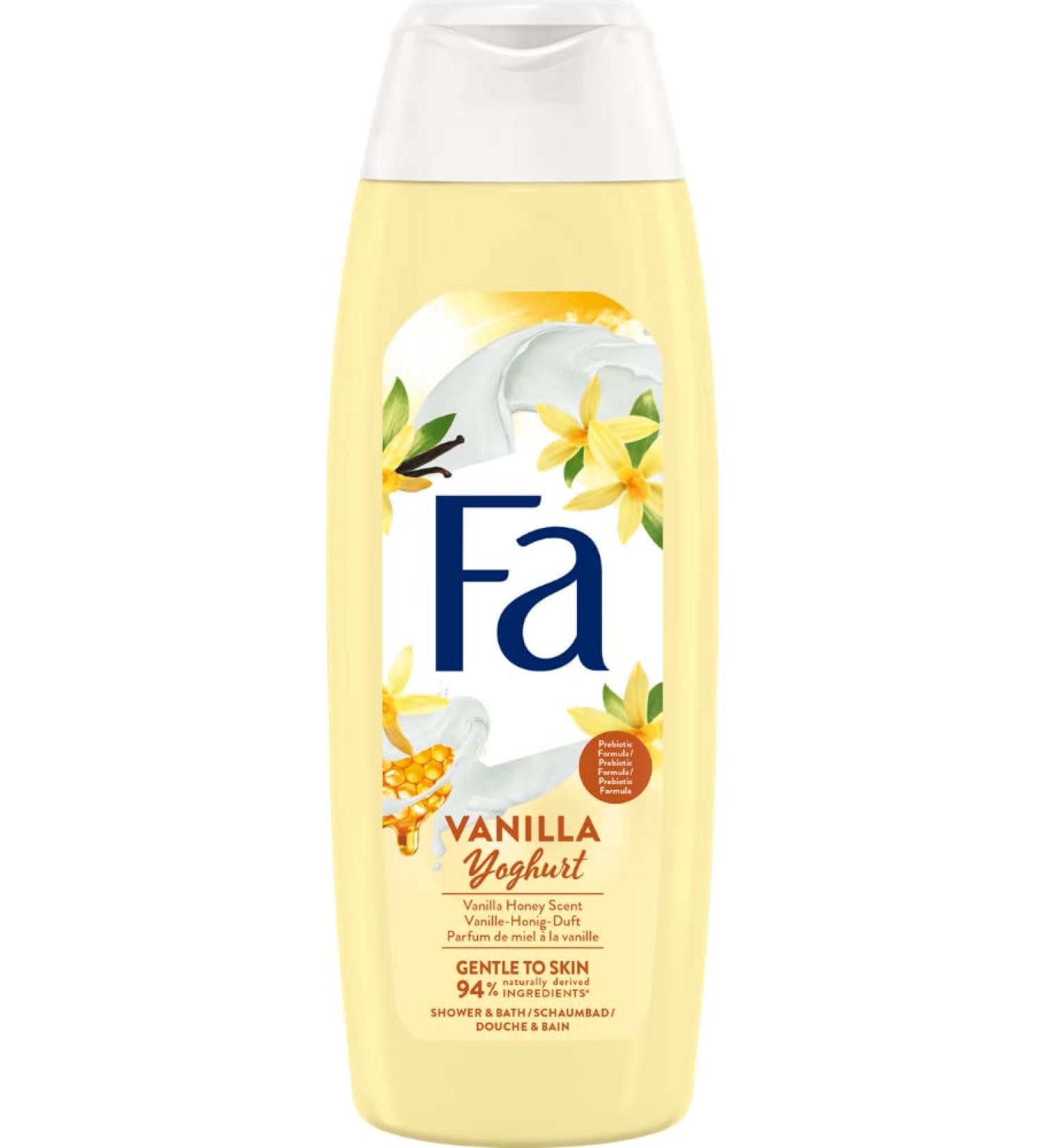 FA_Yoghurt Gel Vanilla Honey shower gel 750ml