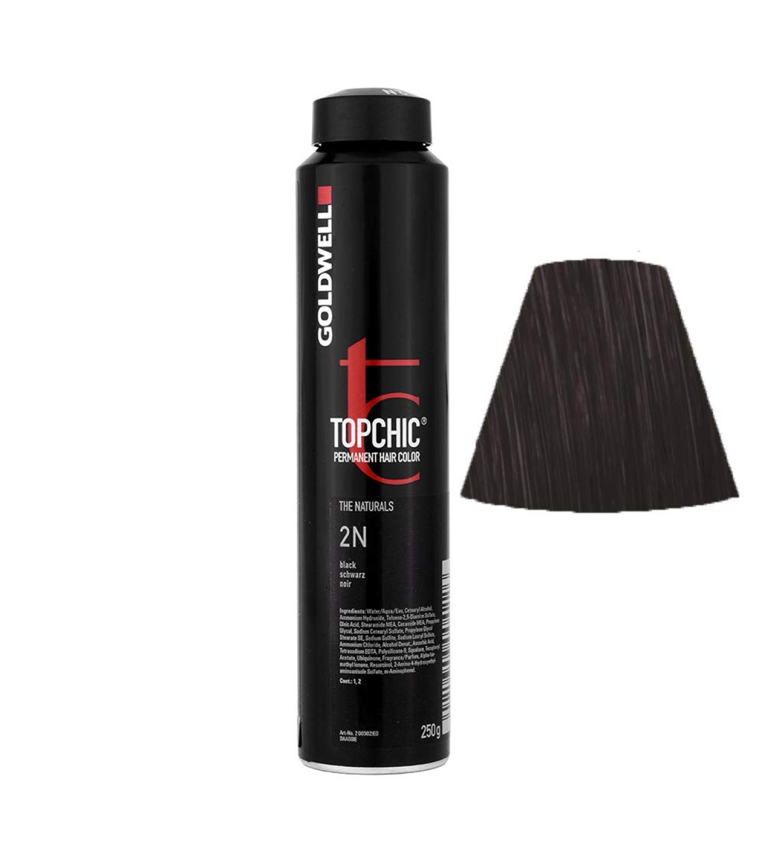 Goldwell Topchic Depot Hair Color 2N 1 pack (1x 250 ml)