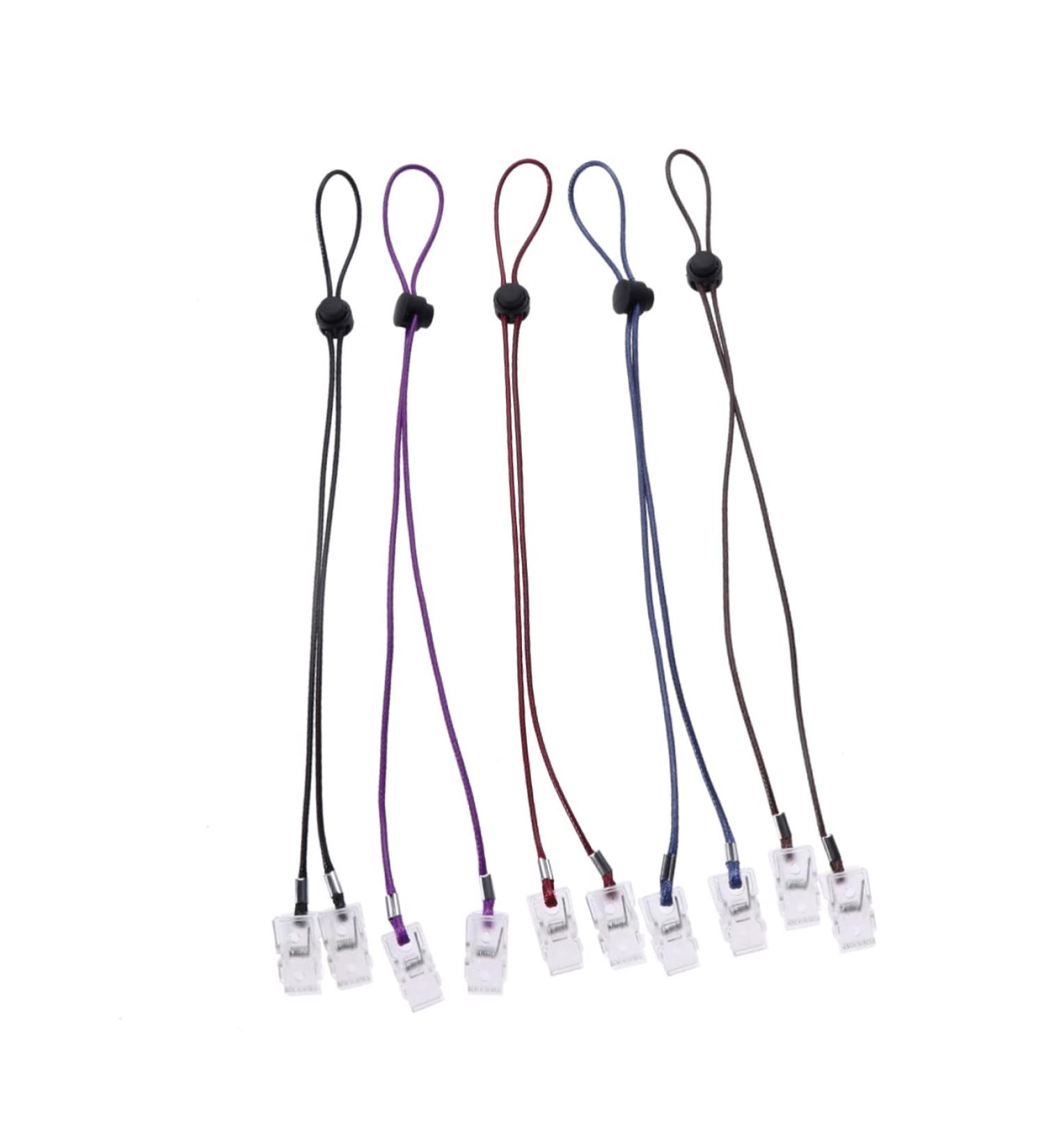Toyandona 5-Piece Towel Holder & Napkin Clips Set | Durable Metal Neck Strap & Dung Holder Chains - Buy Online on GoSupps.com