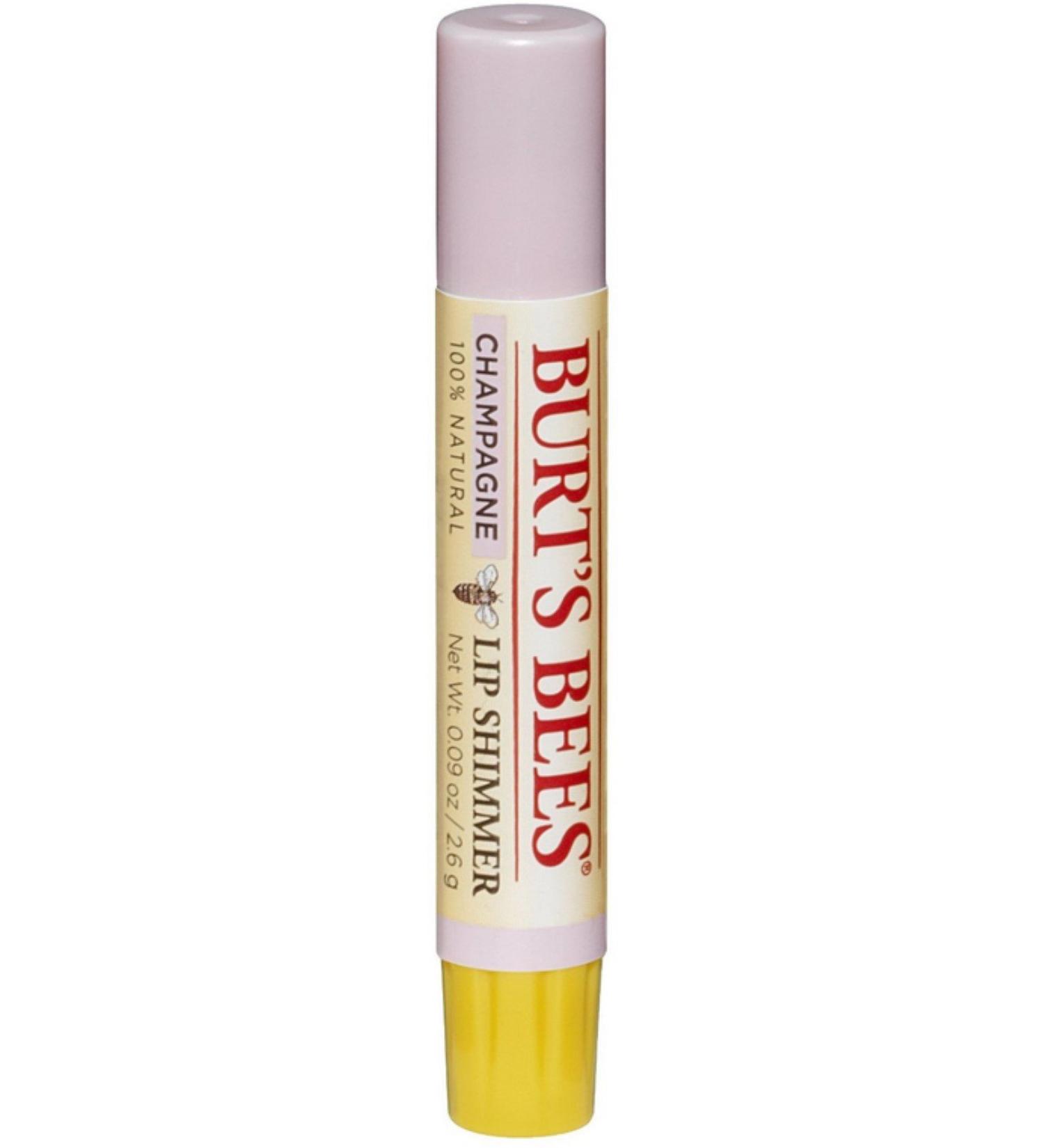Burt's Bees Lip Shimmer Champagne 0.09 oz (Pack of 10)