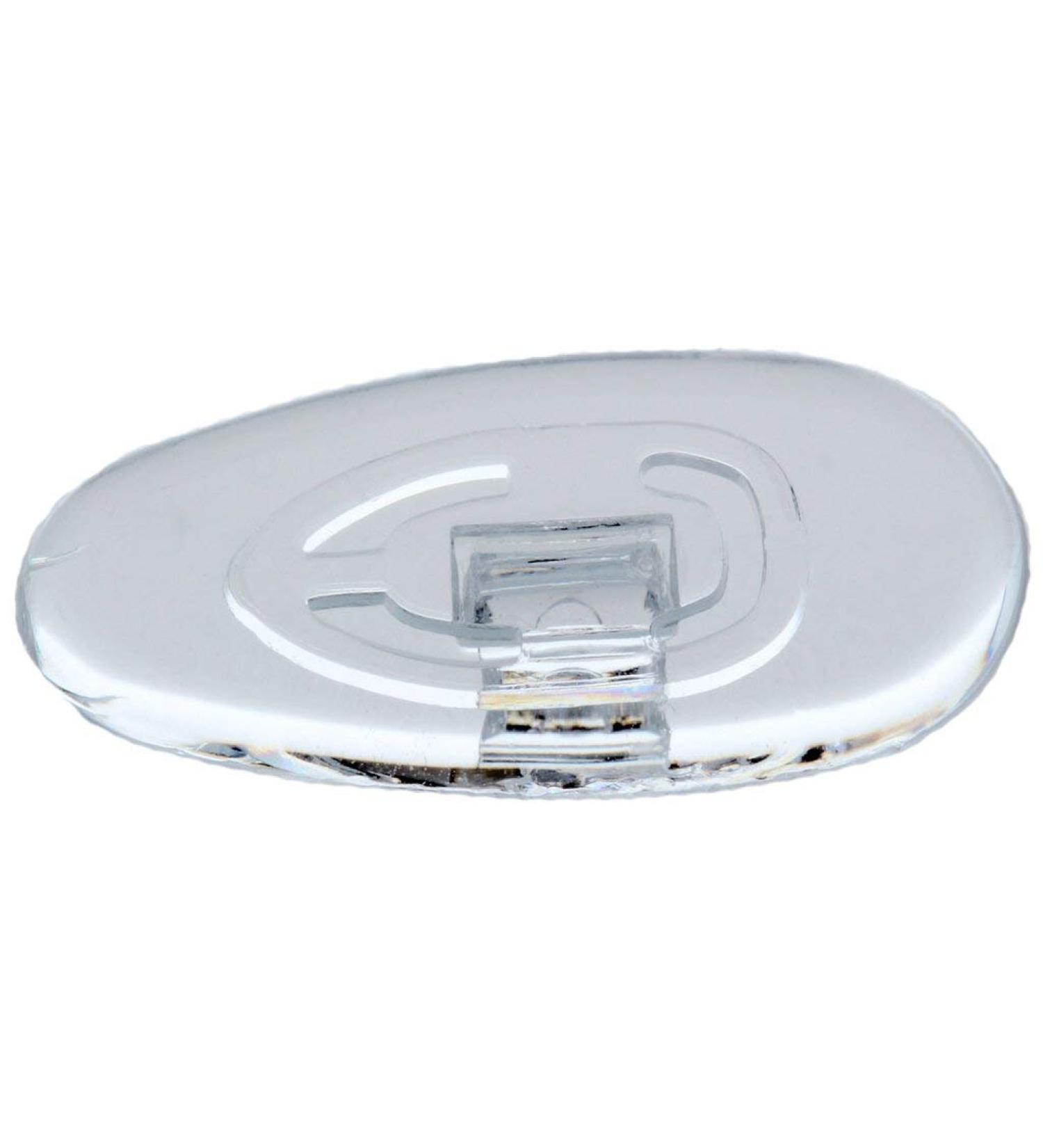 2 pairs (4 pieces) nose pads/glasses pads - silicone click system various sizes (drop 19mm) 19 mm drop