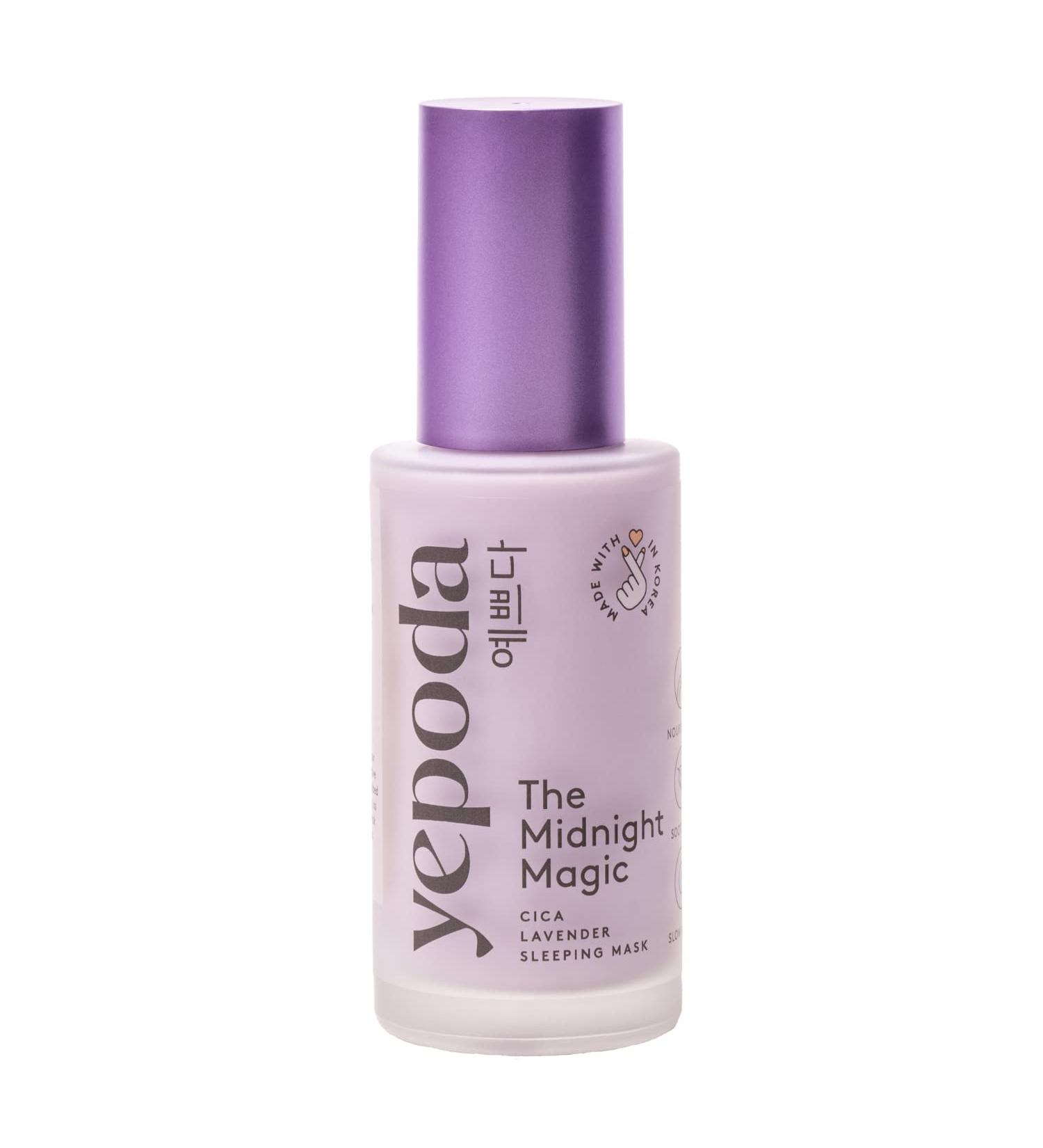 Yepoda - THE MIDNIGHT MAGIC - Slow Aging Night Mask with Cica Korean Cosmetics (50 ml) - Buy Online on GoSupps.com
