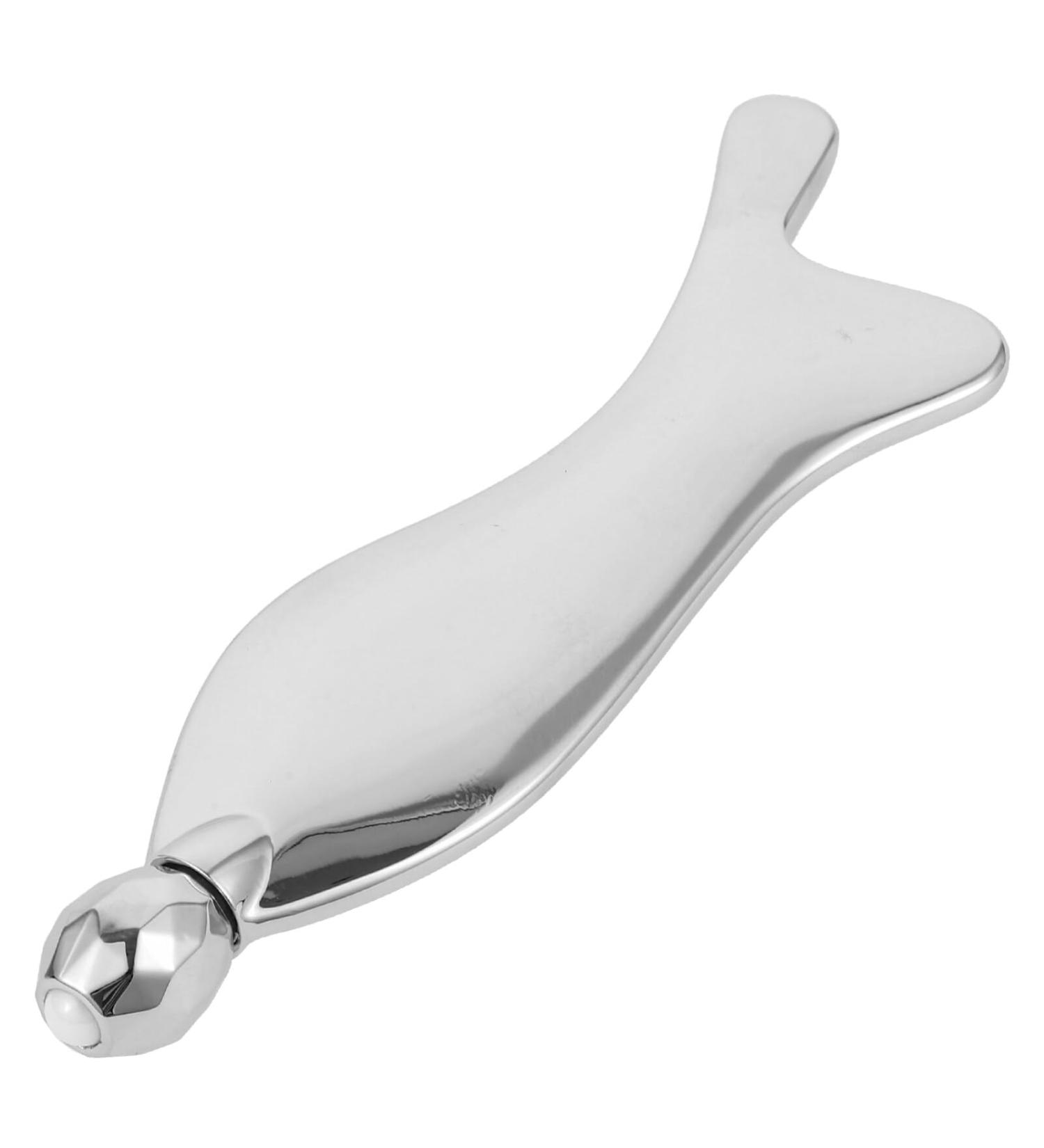 Shop Minkissy Metall Gua Sha Facial Tool - Double Sided Scraping Massage for Face Eyes Neck & Body | International Shipping Available - Buy Online on GoSupps.com