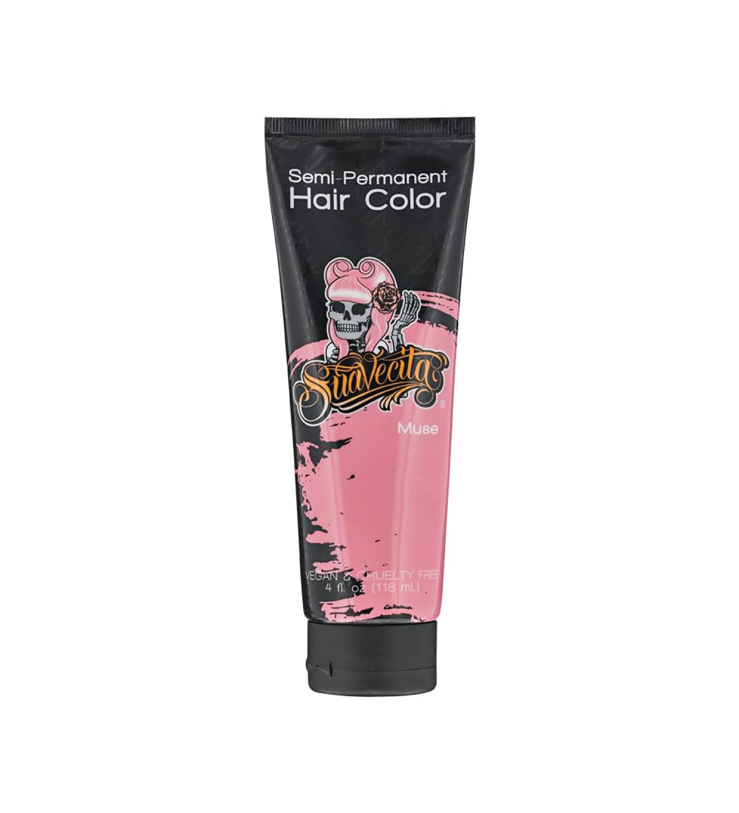 Suavecita Semi-Permanent Hair Color - Muse Pink | Vegan & Cruelty-Free International Shipping - Buy Online on GoSupps.com