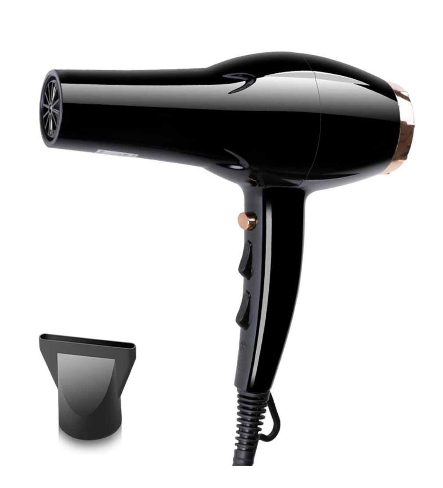 Ionic Hair Dryer Professional Hair Dryer Salon Hairdryer 2300W Constant Temperature Hair Dryer Powerful 3 Speed Settings Cool Button for Heathly Looking Hair Low Noise for Travel and Home Black - Buy Online on GoSupps.com