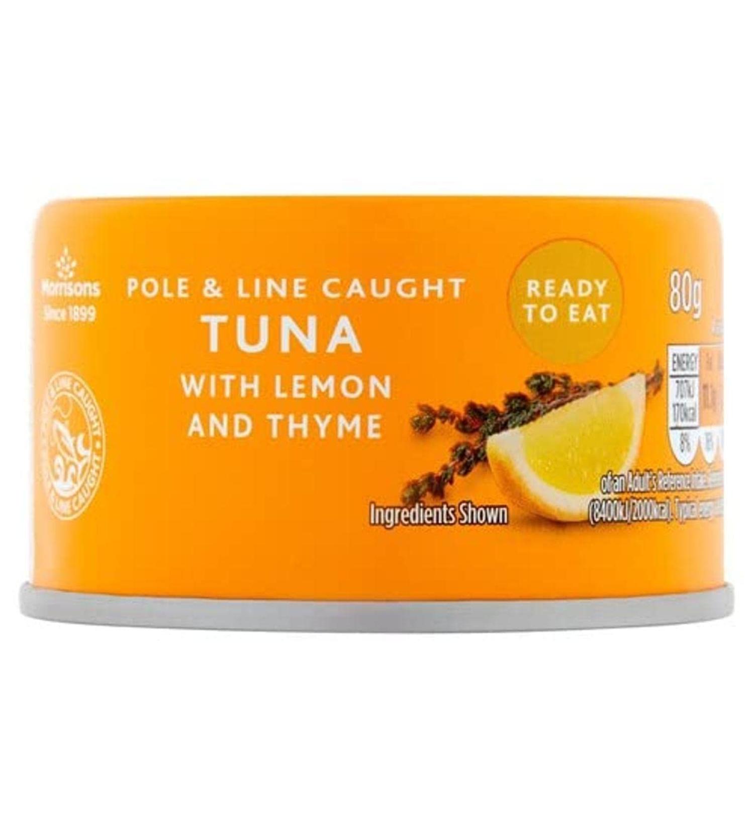 Morrisons Tuna in Lemon and Thyme 80 g