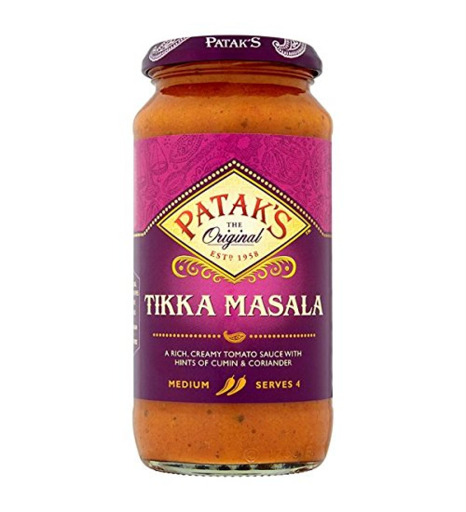 Patak's Patak's The Original Tikka Masala Lot de 6 bo tes de 450 g