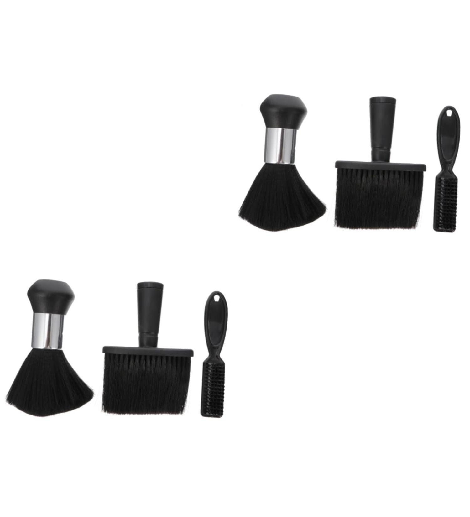 Frcolor 6-Piece Hairdresser Tools Set - Broken Hairbrush Shaving Brush & Hairbrush Cleaner for Professional Barbers - Buy Online on GoSupps.com