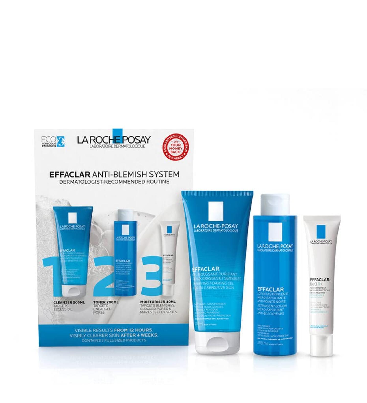 La Roche Posay Effaclar 3-Step Anti-Blemish System