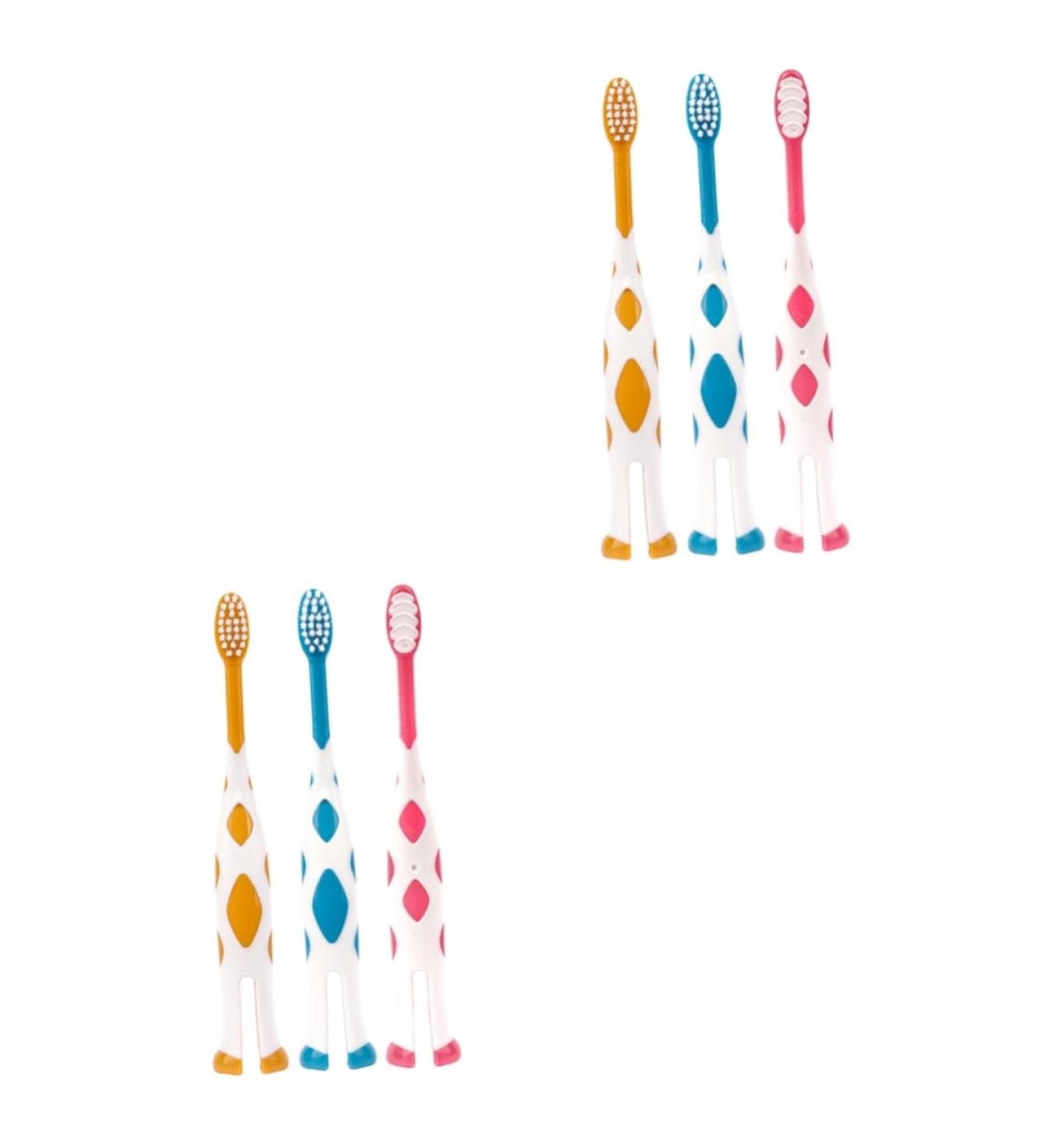 Magiclulu 12-Pack Biodegradable Toddler Toothbrushes - Eco-Friendly Travel Oral Care for Children - Buy Online on GoSupps.com