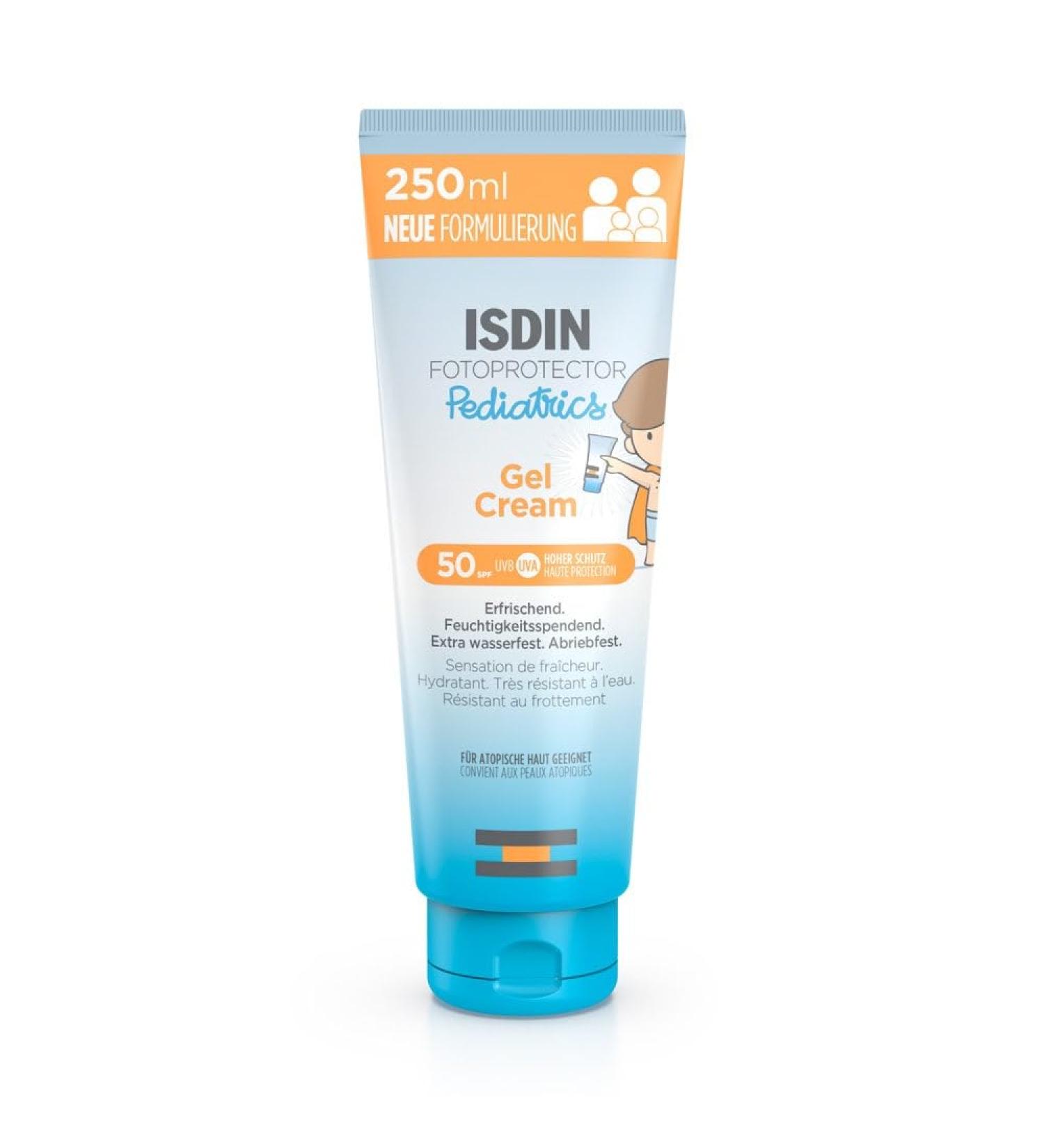 Isdin Fotoprotector Pediatrics Gel Cream Sun Cream for Children SPF50 250ml