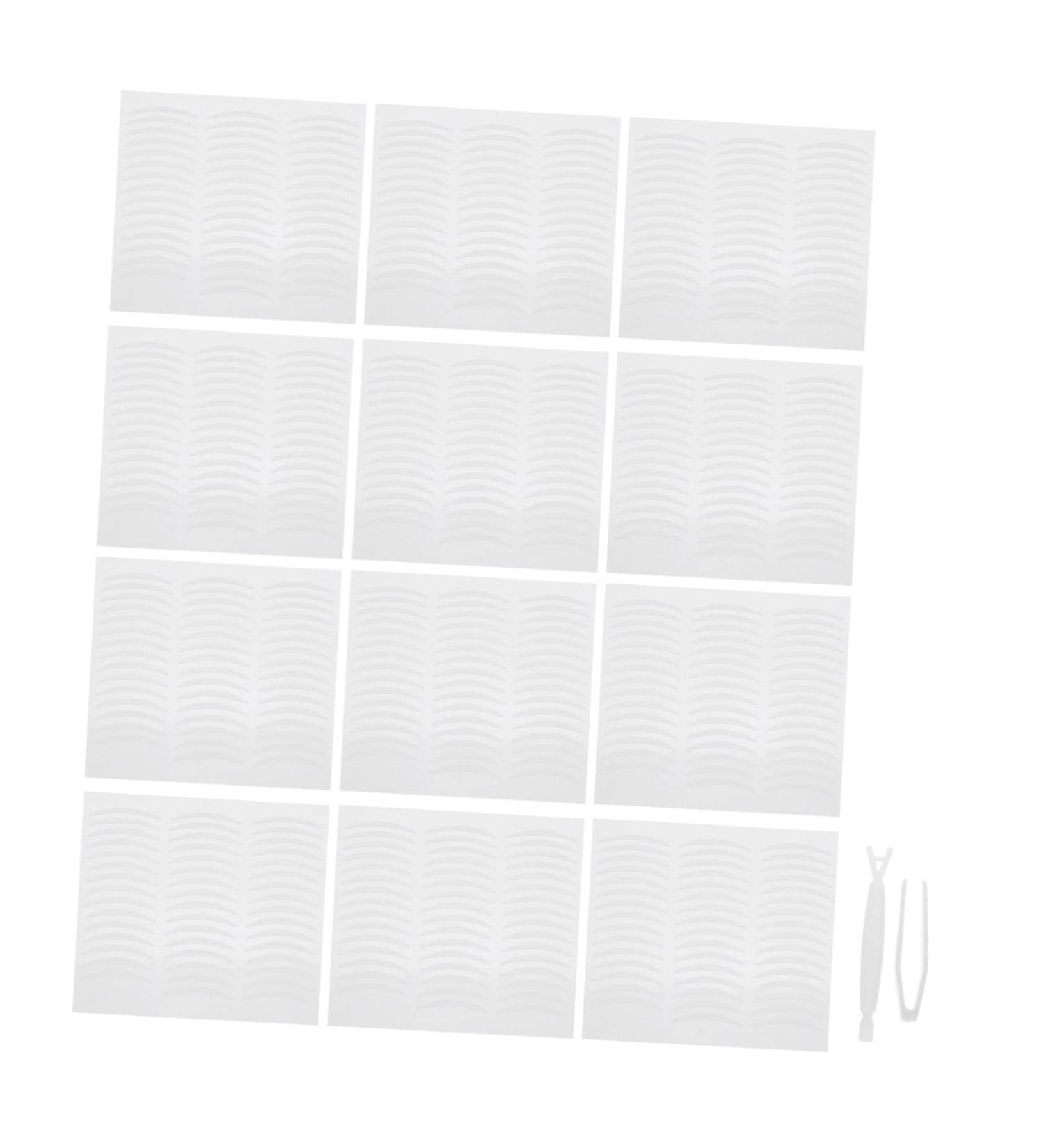 POPETPOP 2sets Double Eyelid Sticker Invisible Eyelid Stickers Double Side Eyelid Tapes Eye Makeup Tool Hooded Eyelid Tape Lace Net Eyelid Strips Woman Girl Fairy Stickers Medical Glue - Buy Online on GoSupps.com