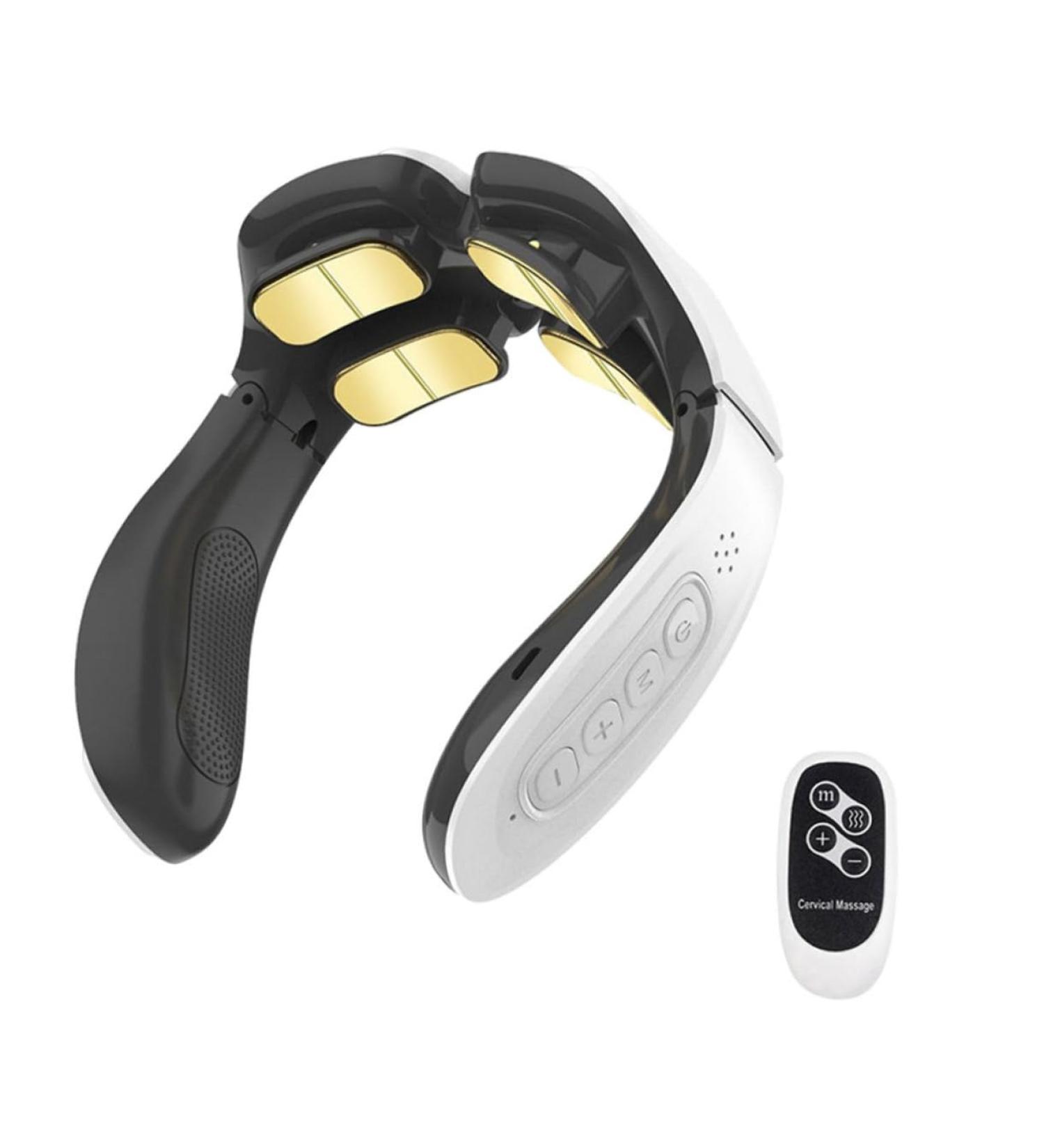 Fomiyes Neck Massage Device - Relieve Neck & Shoulder Pain Tension Relief for Cervical Spine & Back - International Shipping - Buy Online on GoSupps.com