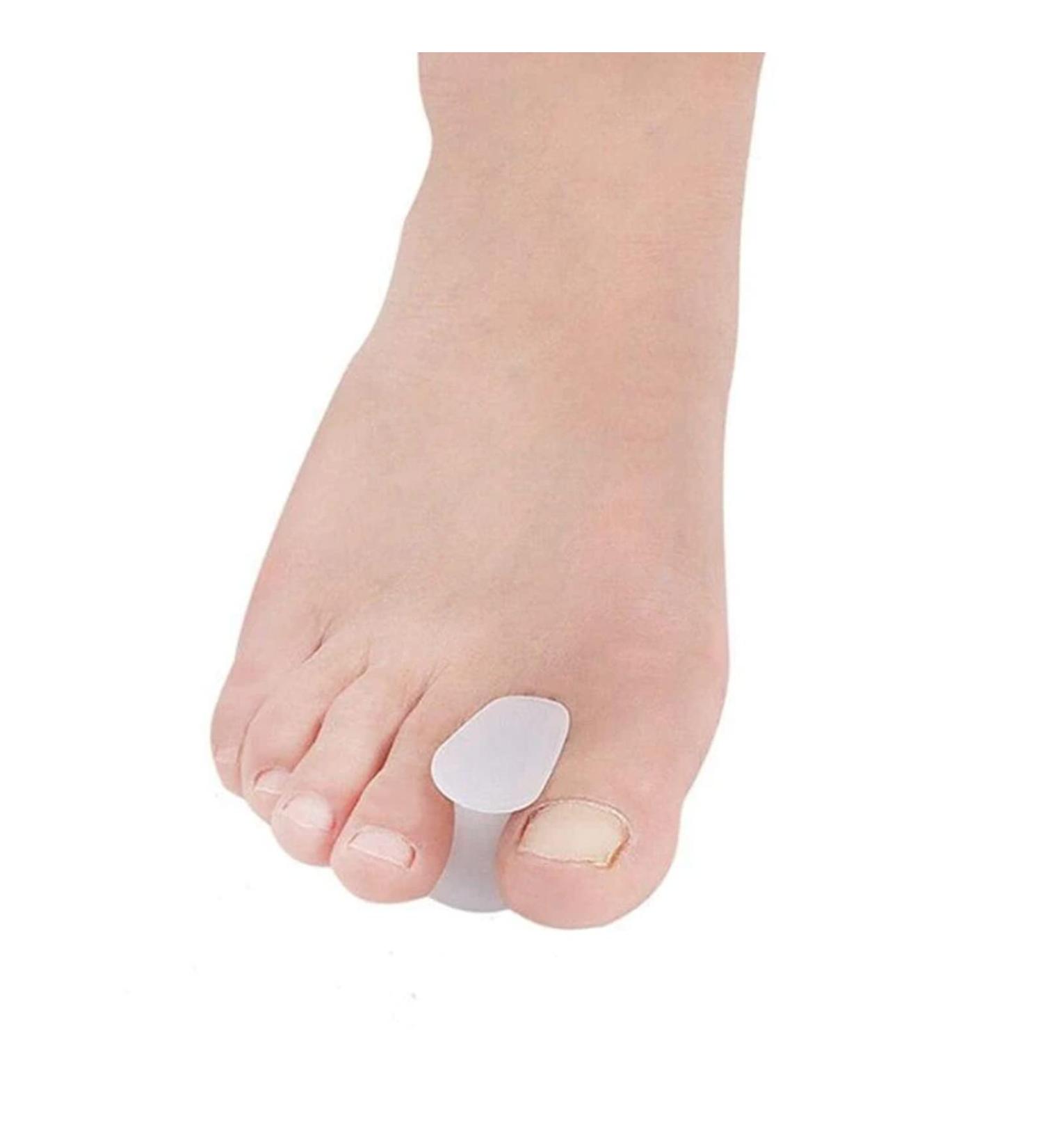 Happy Feet Toe Separators for Bunion Pain - Hallux valgus and Toe Pain - 6 Pack Toe Spacers and Toe Spreaders - Soft Gel Bunion Correctors - Gel Orthotics for Overlapping Toes and Other Toe Pains - Buy Online on GoSupps.com