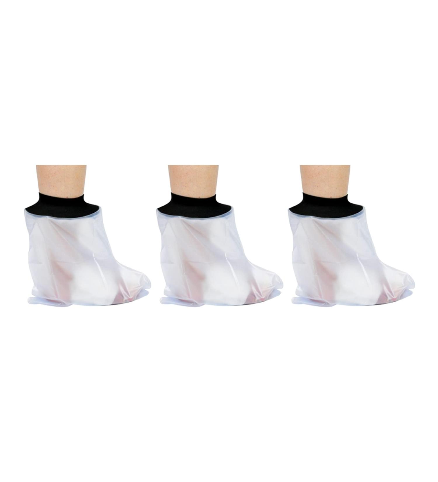 ALGONETO 3X Waterproof Cast Cover Leg for Adult Ankle Shower Bath Watertight Foot Protector Wounds for Swimming Bath Accessories - Buy Online on GoSupps.com