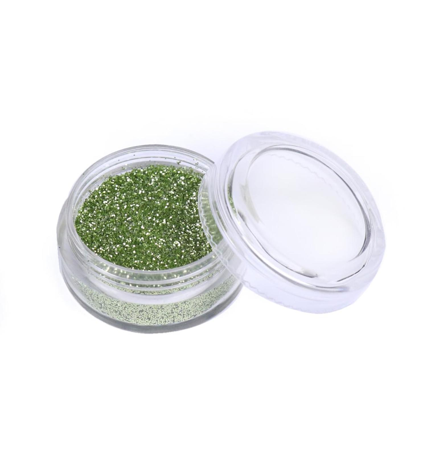 Vallejo Fengda J0600 Biodegradable Glitter Powder (In Water) Light Green (10g)