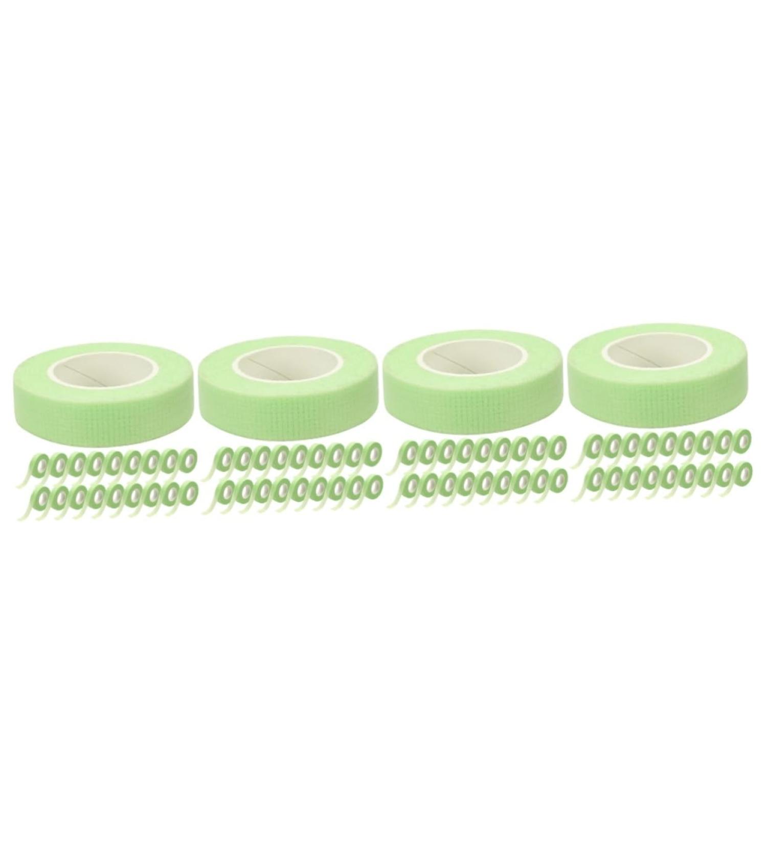 FRCOLOR 80 Rolls Green Tape Adhesive Lash Tape Professional Lash Tape Makeup Artist Must Haves Lash Extensions Supplies Eyelash Tape Lifting Belt Non-woven Fabric Double Eyelid - Buy Online on GoSupps.com