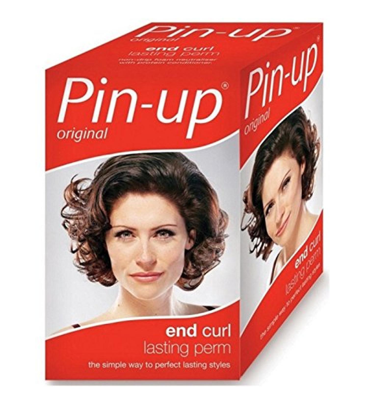 Pin Up End Curl Perm for Short Hair