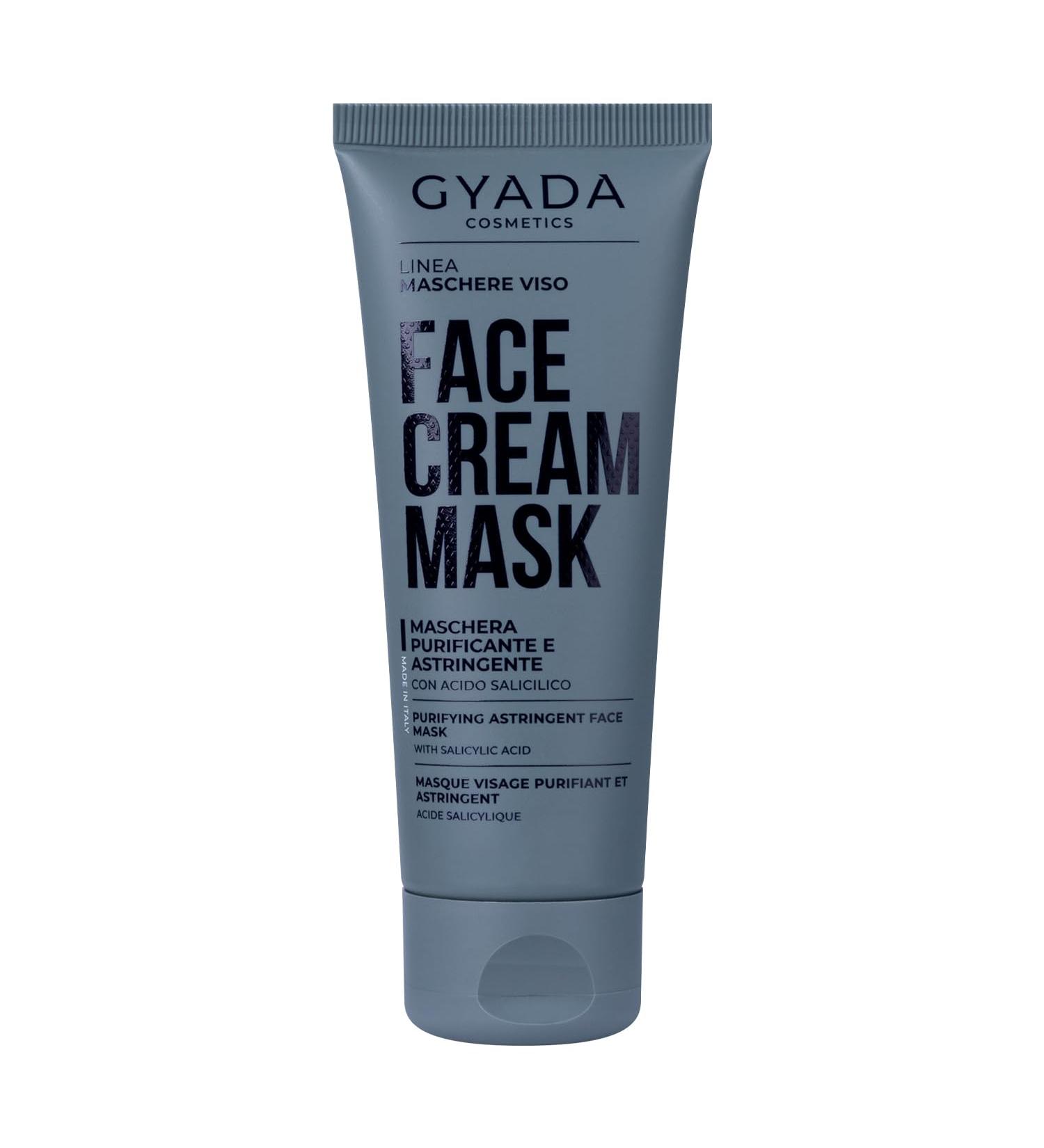  GYADA COSMETICS GYADA COSMETICS Purifying and Astringent Facial Mask exfoliating for treating impure and oily skin formula based on vegetable charcoal 75 ml - Buy Online on GoSupps.com