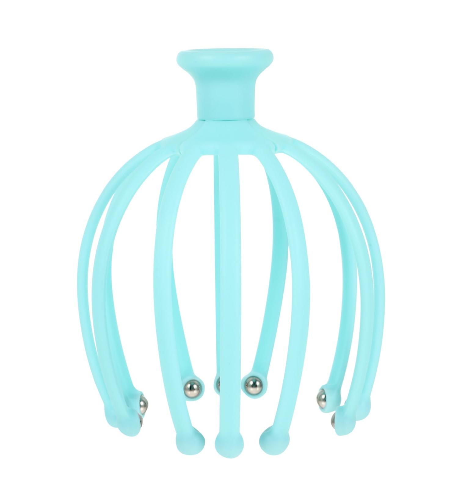 Goohochy Head Massager - Portable Therapeutic Stainless Steel Scalp Gua Sha Massage Device | Multifunctional Massage Tool for Relaxation - Buy Online on GoSupps.com