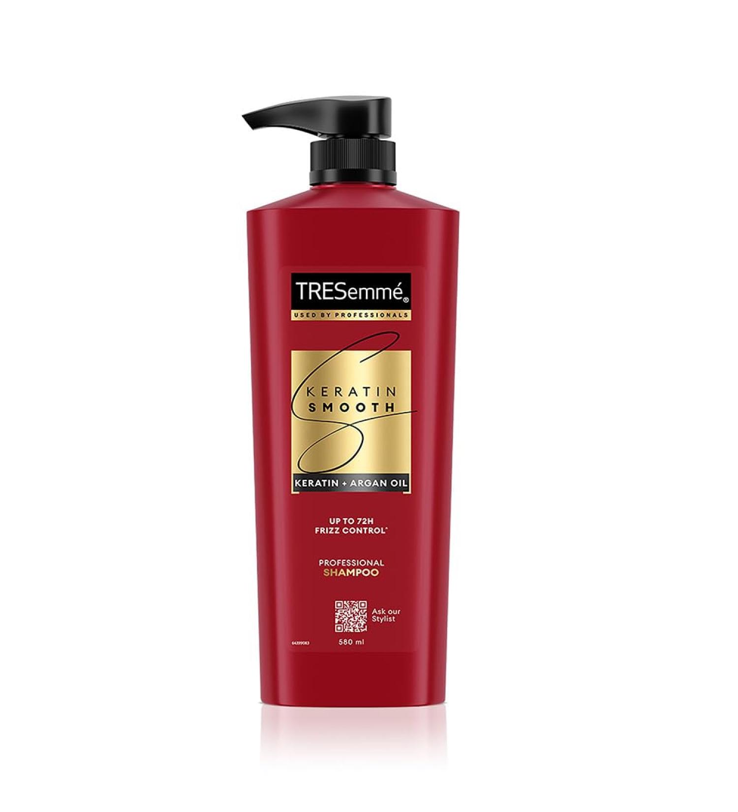 TRESemme Keratin Smooth Shampoo 580ml | Best International Shipping & Quality Hair Care - Buy Online on GoSupps.com