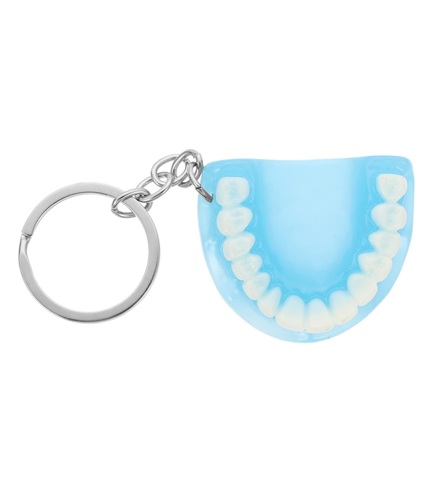 Buy Nuobesty 2 SPALLOWEEN Key Hanger | Harz Teeth Key Trailer | Halloween Decor | Blue 10x4x1.2cm - International Shipping Available - Buy Online on GoSupps.com