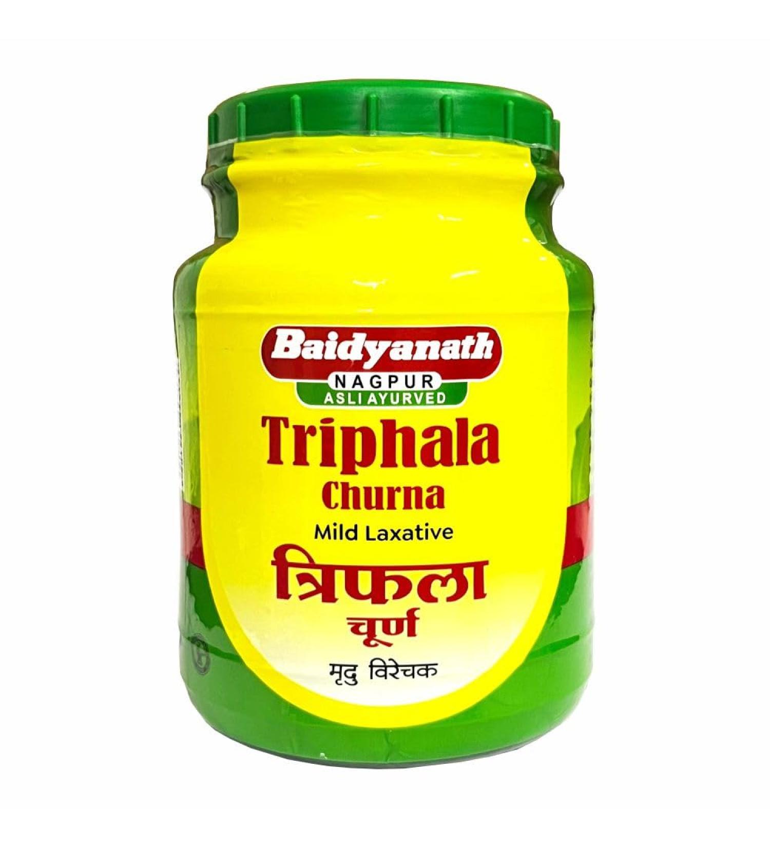Baidyanath Nagpur Triphala Churna I Ayurvedic remedy for gastrointestinal health 500g - Buy Online on GoSupps.com