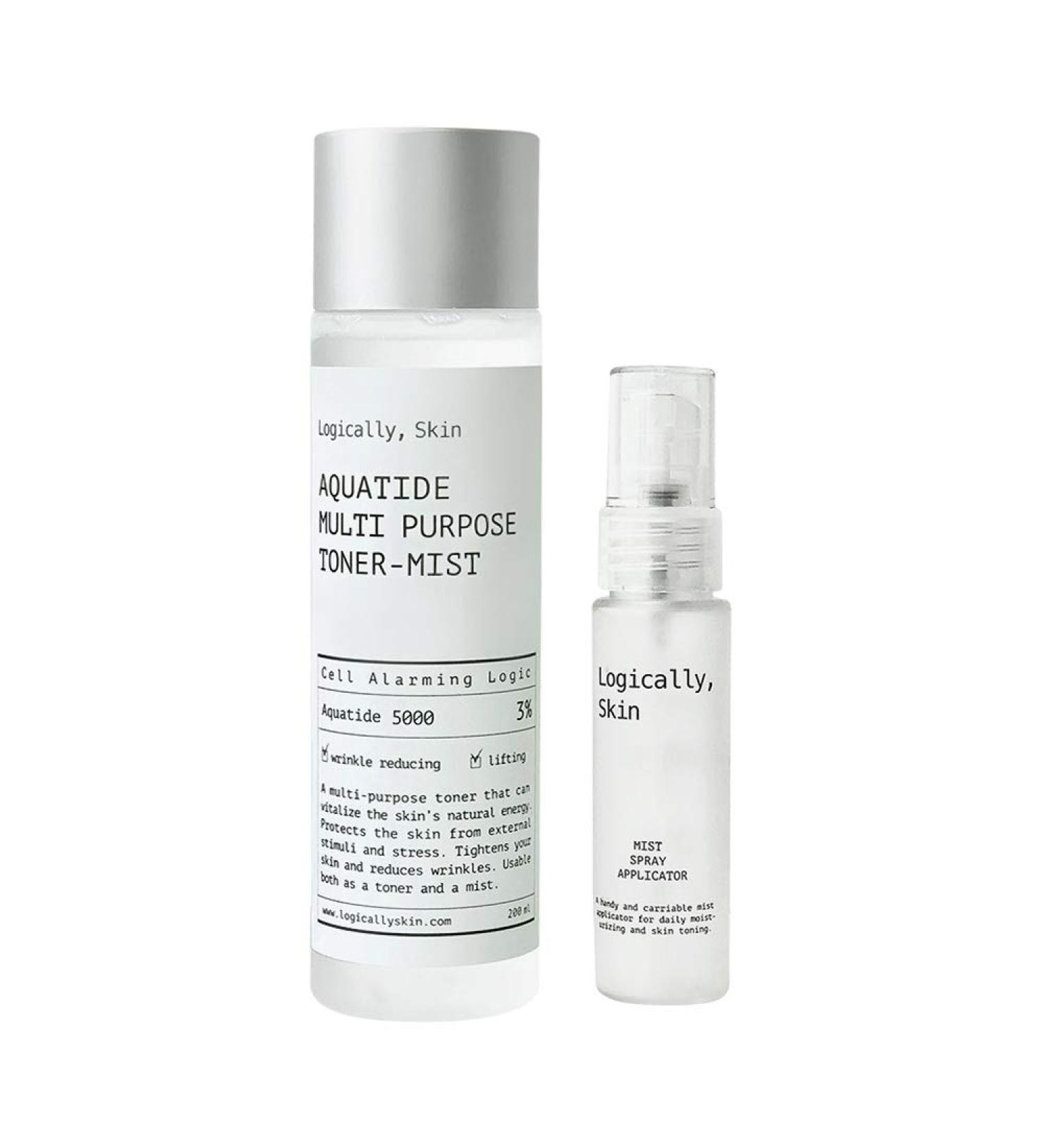 Aquatide Multi-Purpose Toner Mist 200ml | Korean Skin Care | Hydrating Facial Spray & Toner for Glowing Skin - Buy Online on GoSupps.com